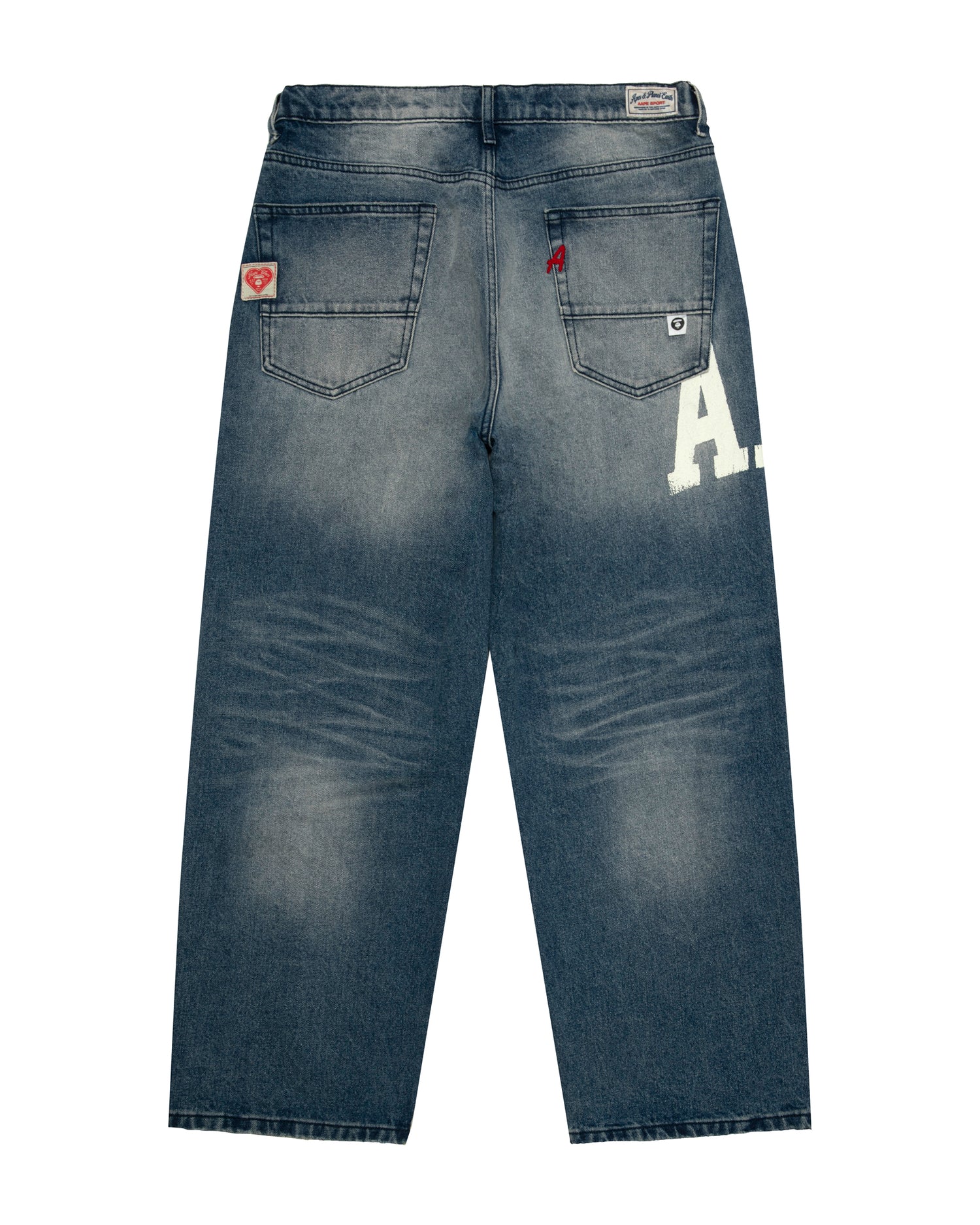 AAPESPORT logo jeans - Image 14