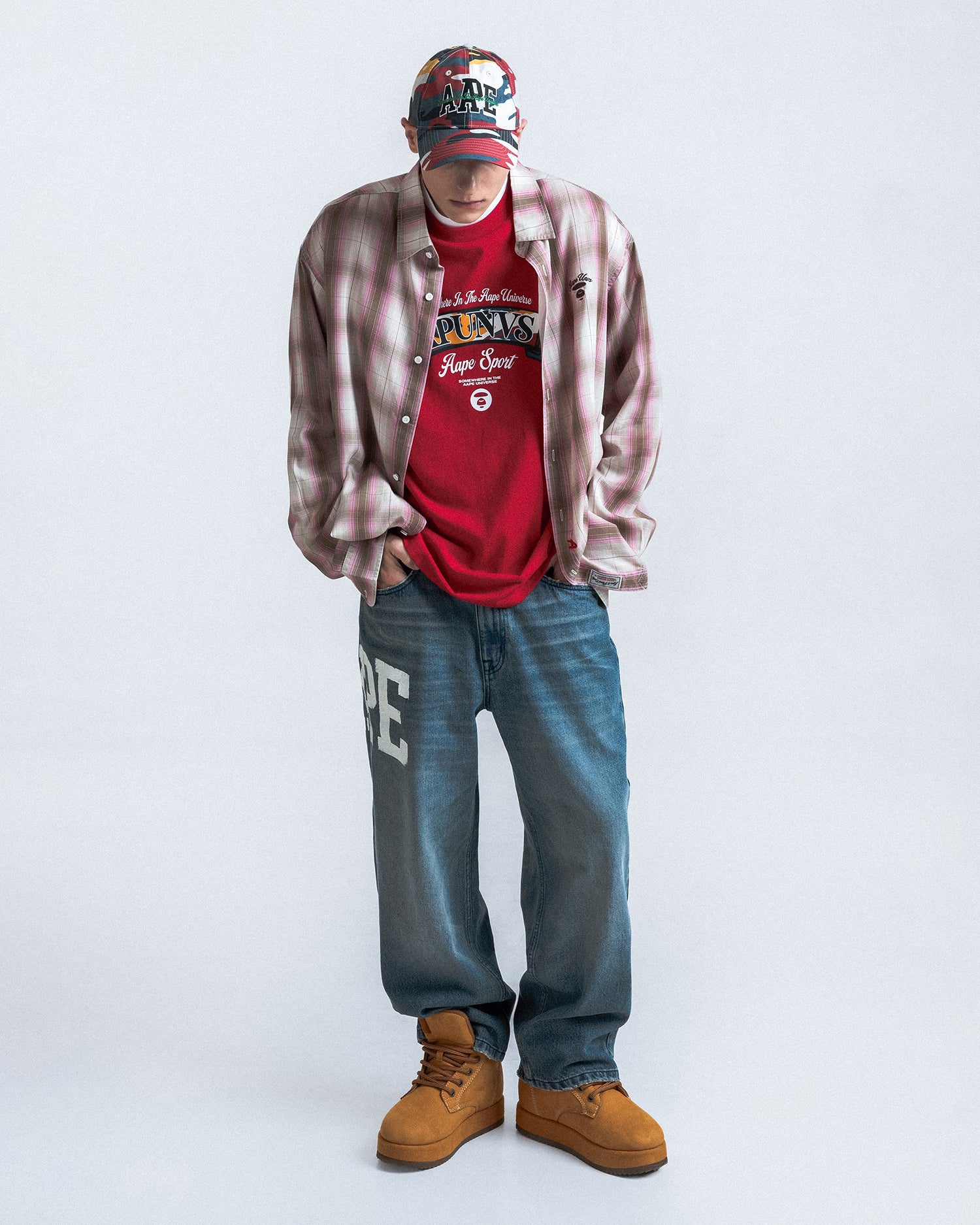 AAPESPORT logo jeans - Image 9