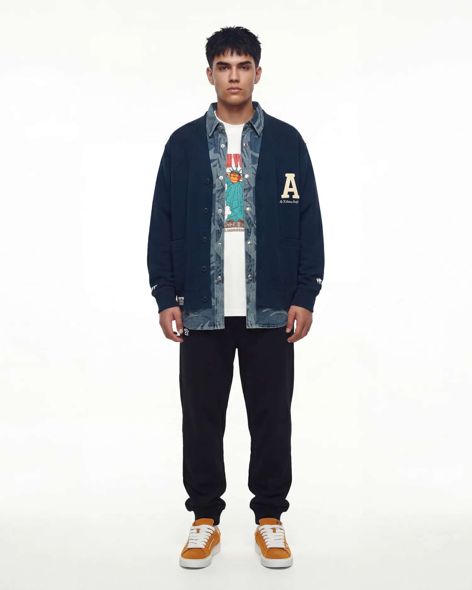 AAPENOW jogger sweat pants - Image 2