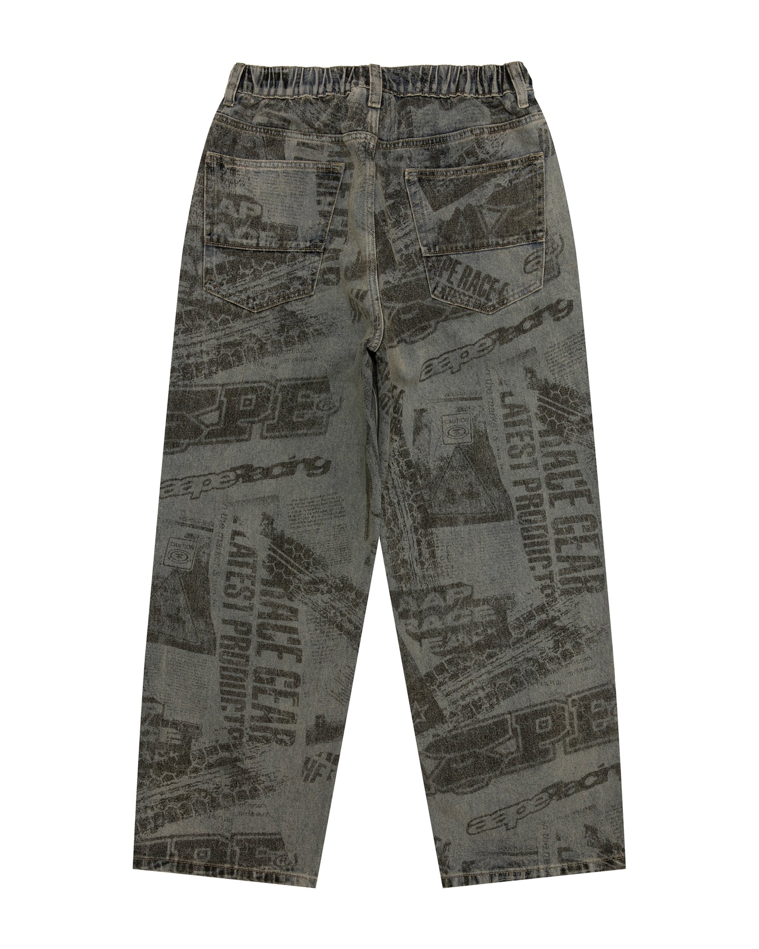 Moonface printed jeans - Image 3