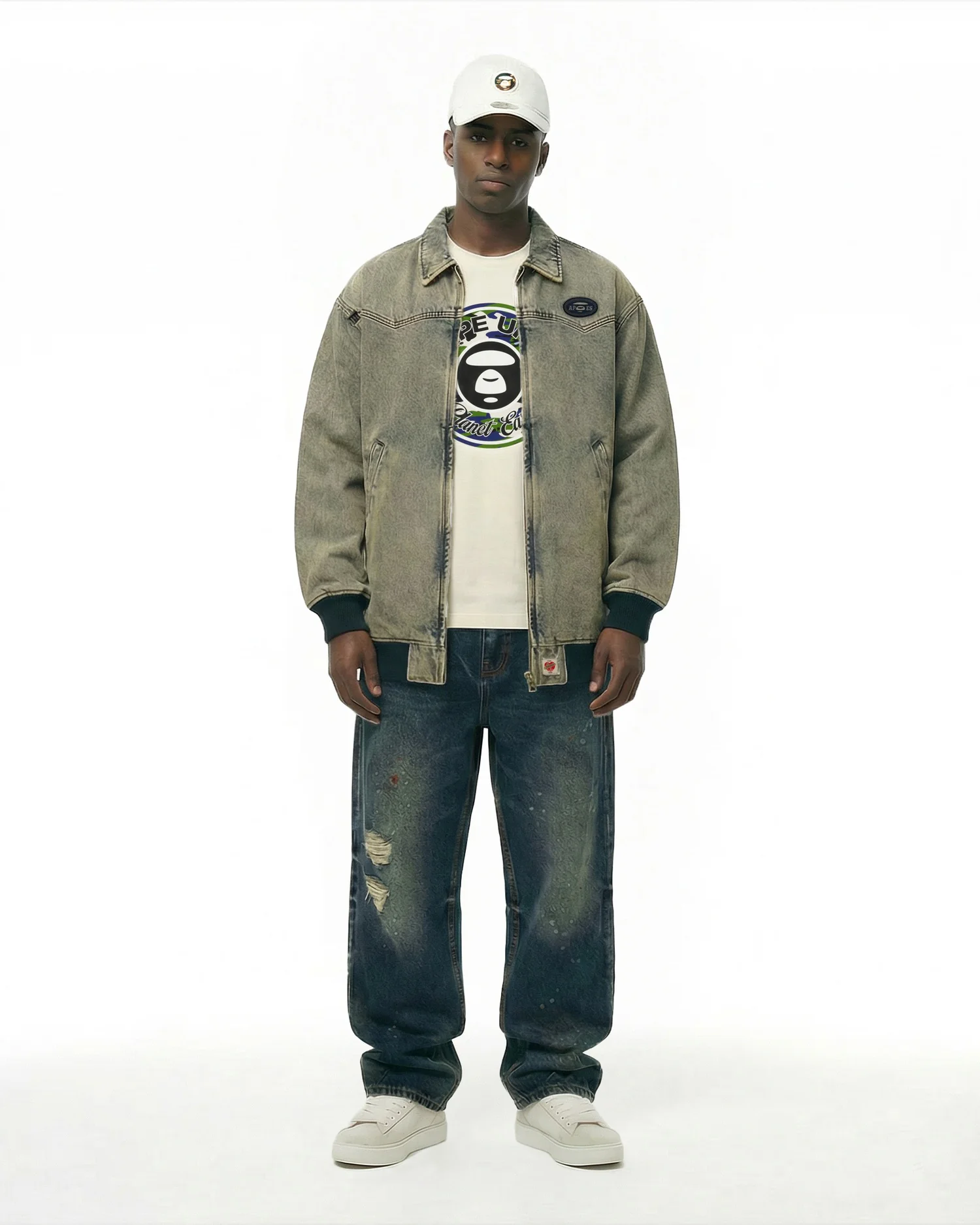 AAPEUNVS distressed jeans - Image 2