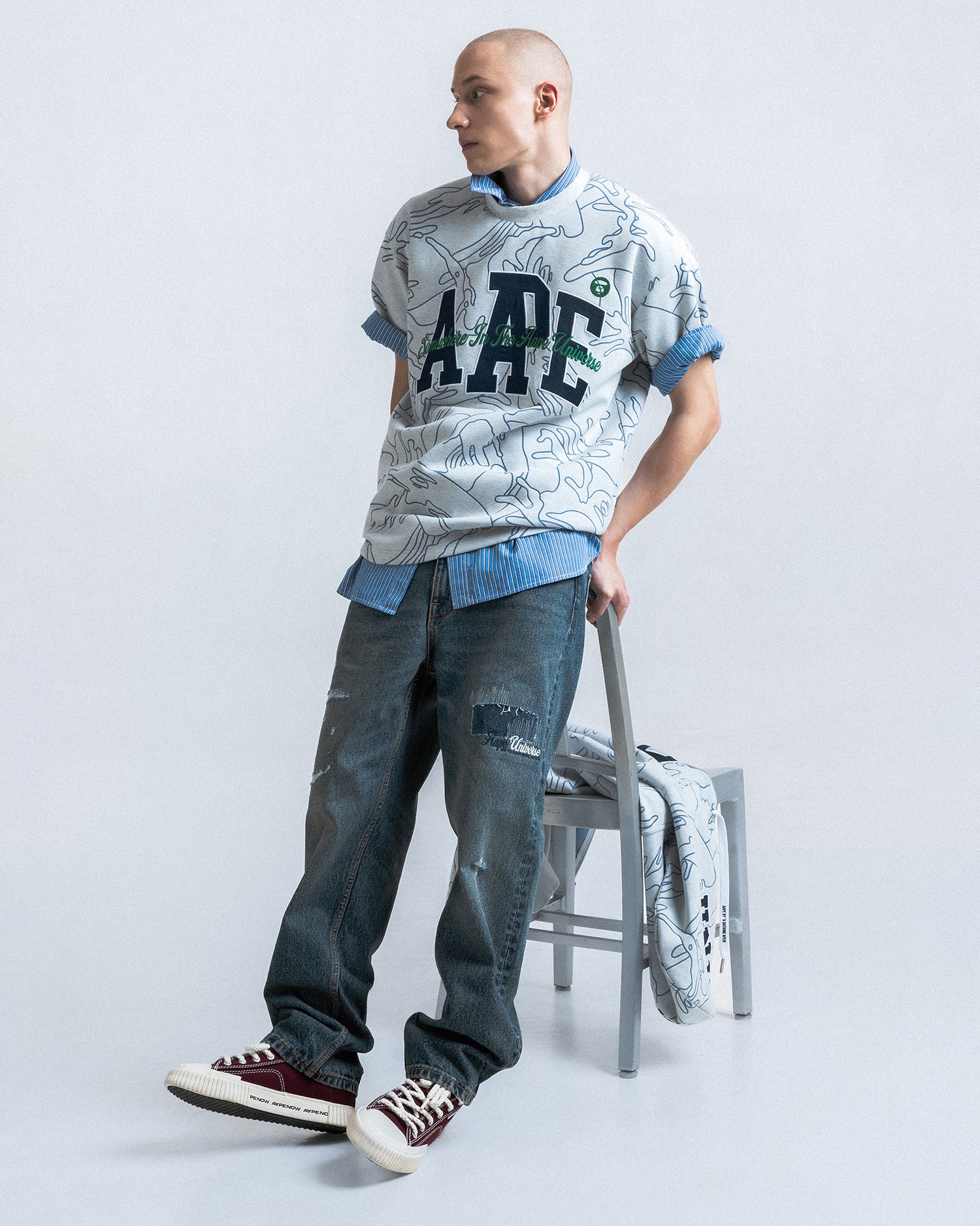 AAPEUNVS distressed jeans - Image 2