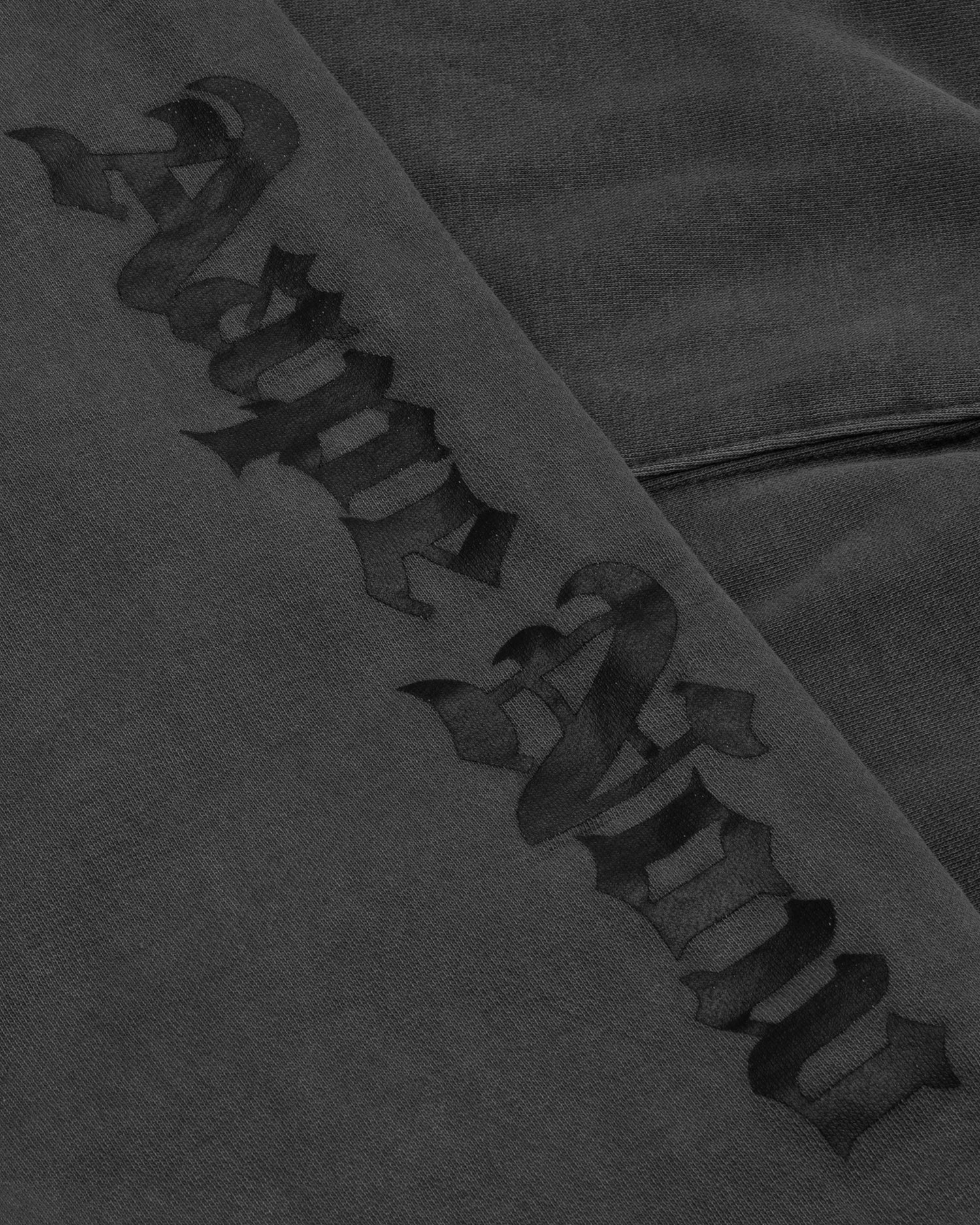 Moonface embroidered fleece sweatpants - Image 3