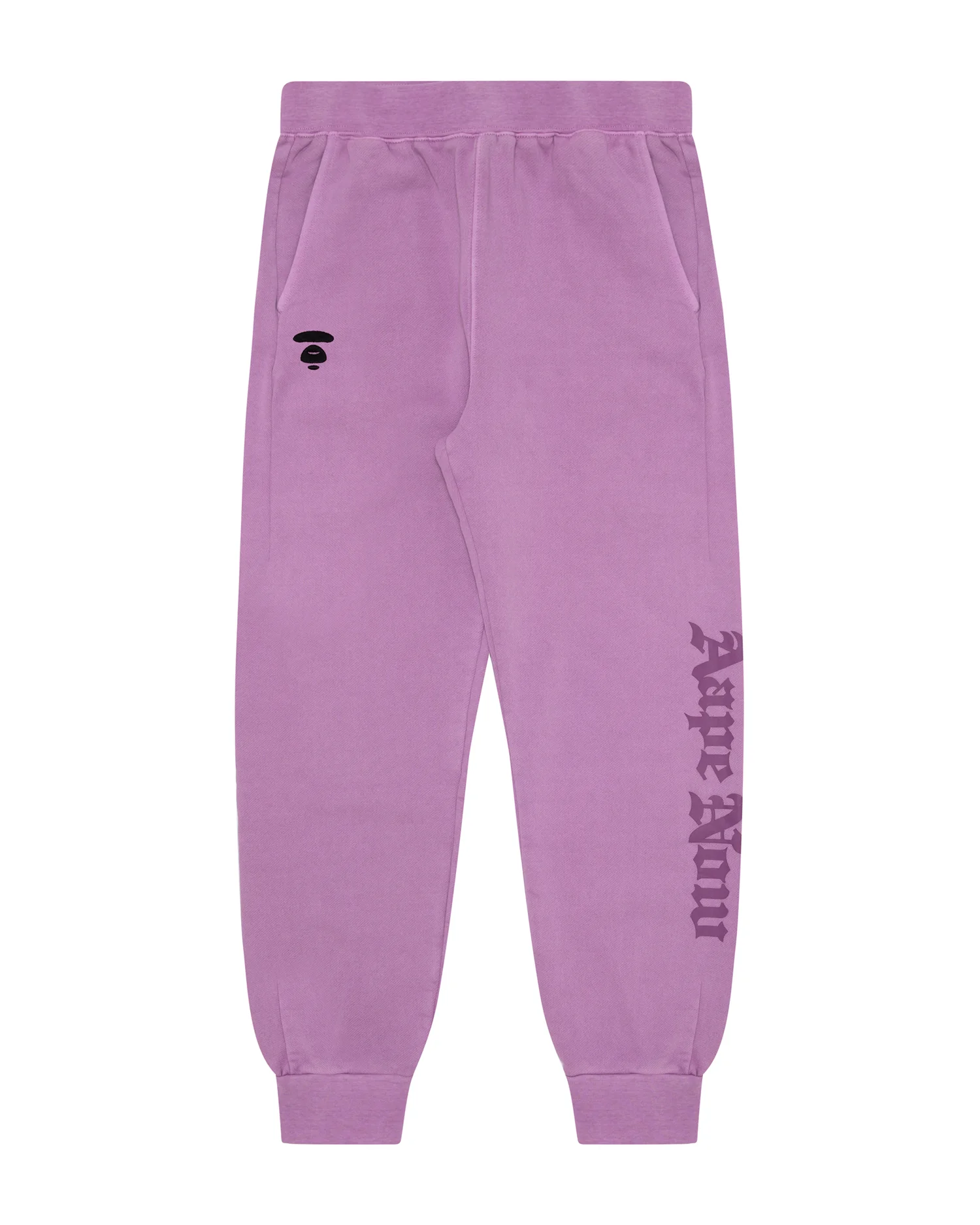 Moonface embroidered fleece sweatpants - Image 6