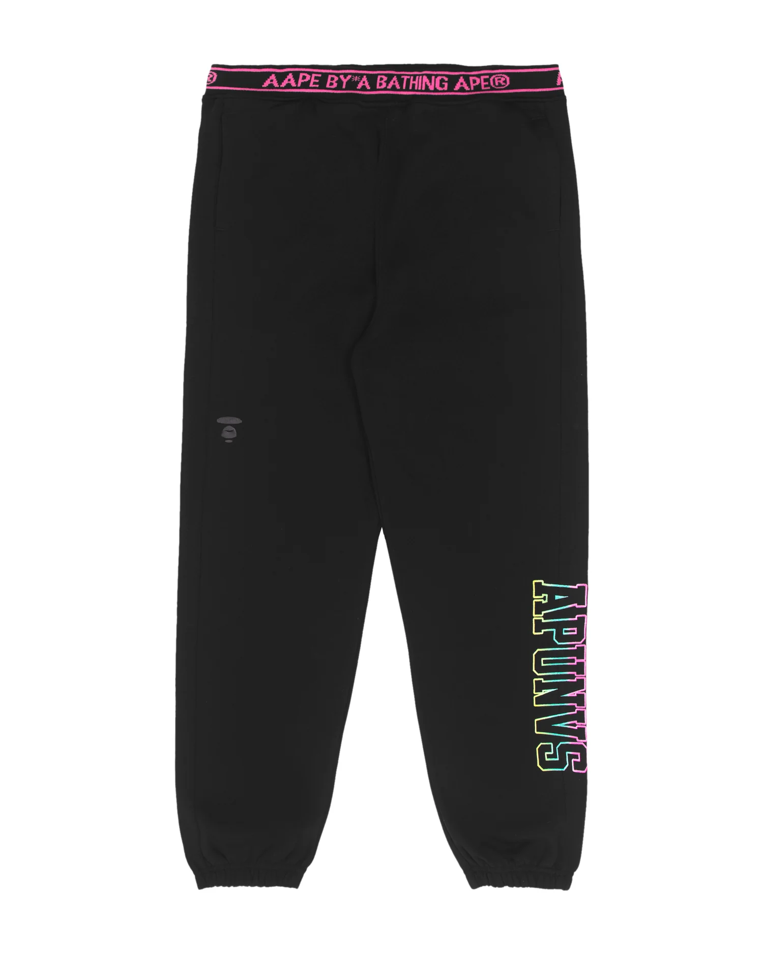 Moonface embroidered sweatpants