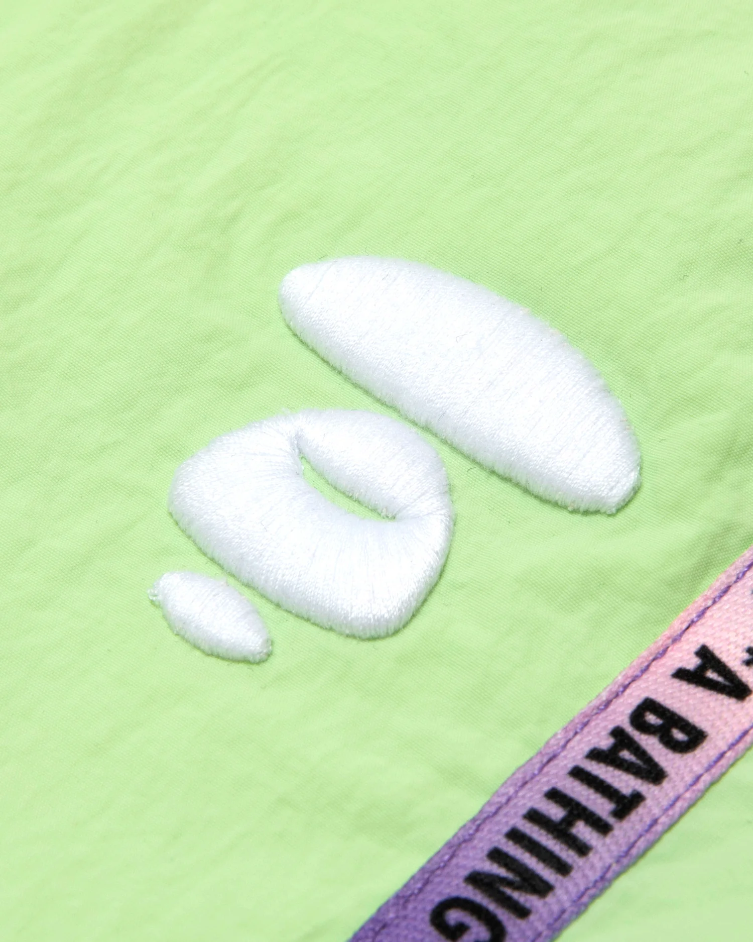 Moonface embroidered track pants - Image 10