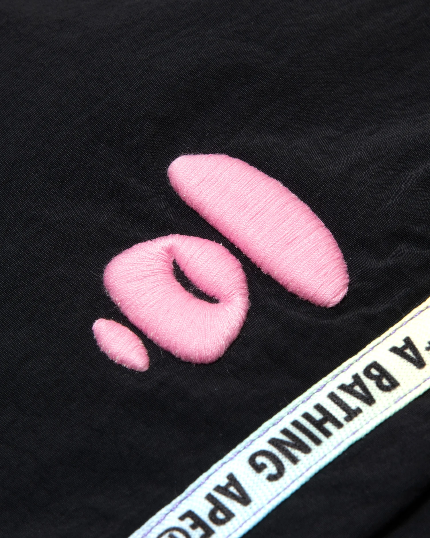 Moonface embroidered track pants - Image 4