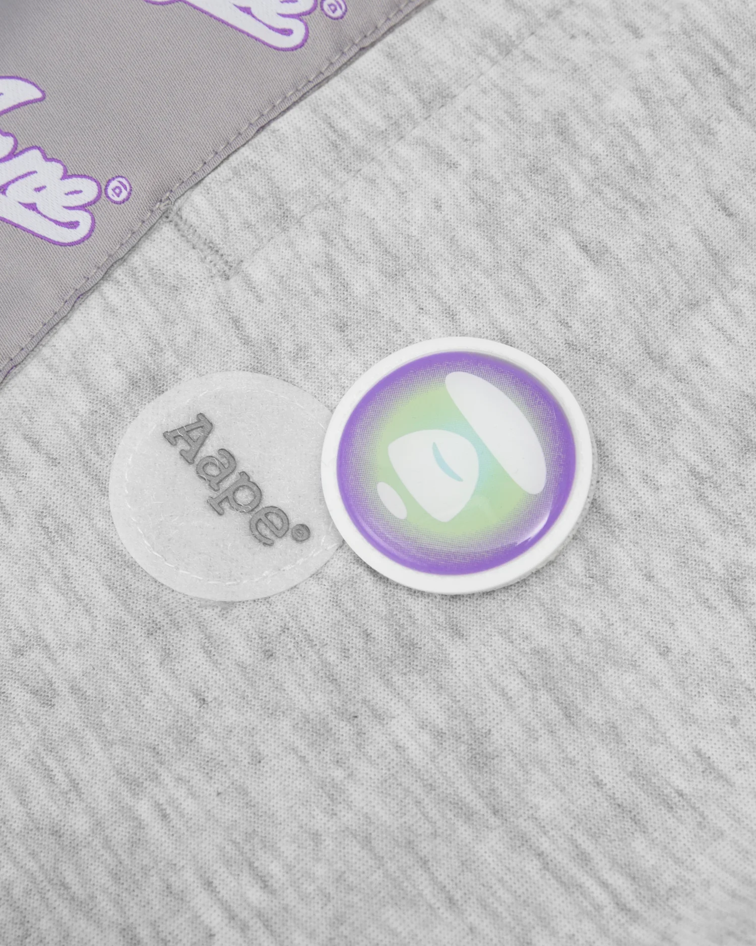 Moonface patch logo tape sweatpants - Image 3