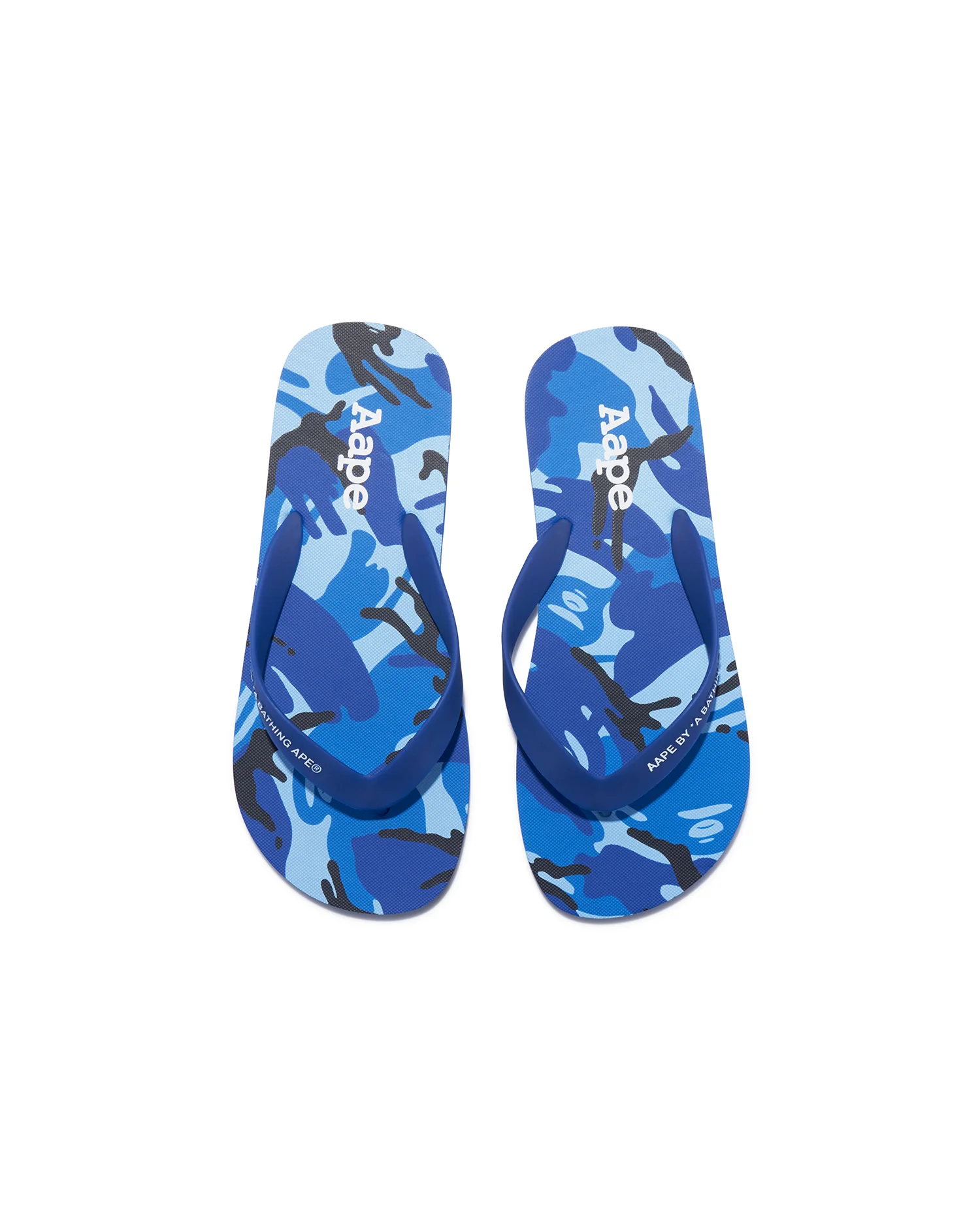 Moonface camo patterned flip flops - Image 4