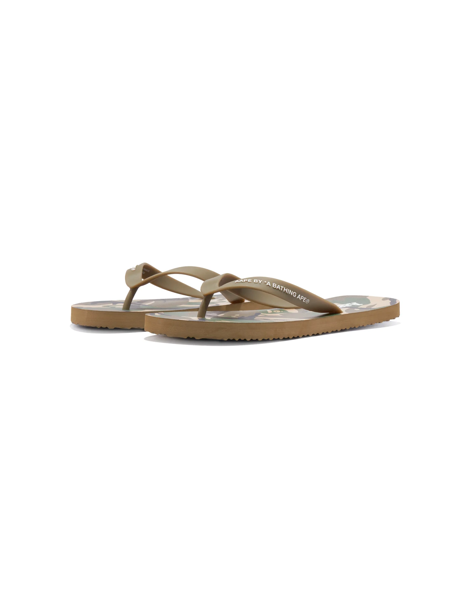 Moonface camo patterned flip flops - Image 5
