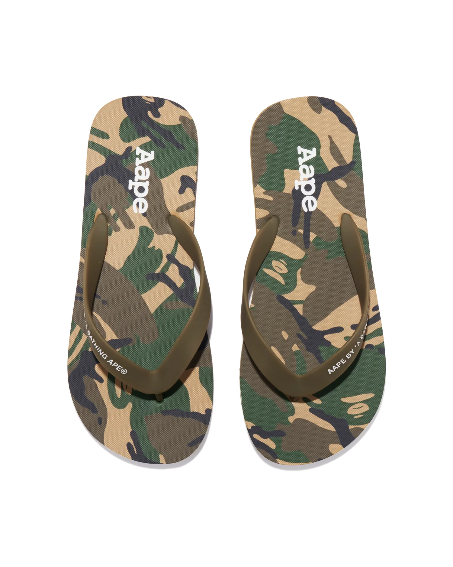 Moonface camo patterned flip flops - Image 6