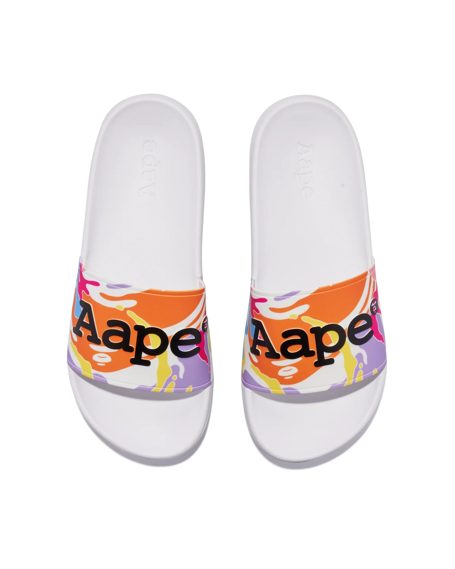 Moonface embossed camo slides - Image 12