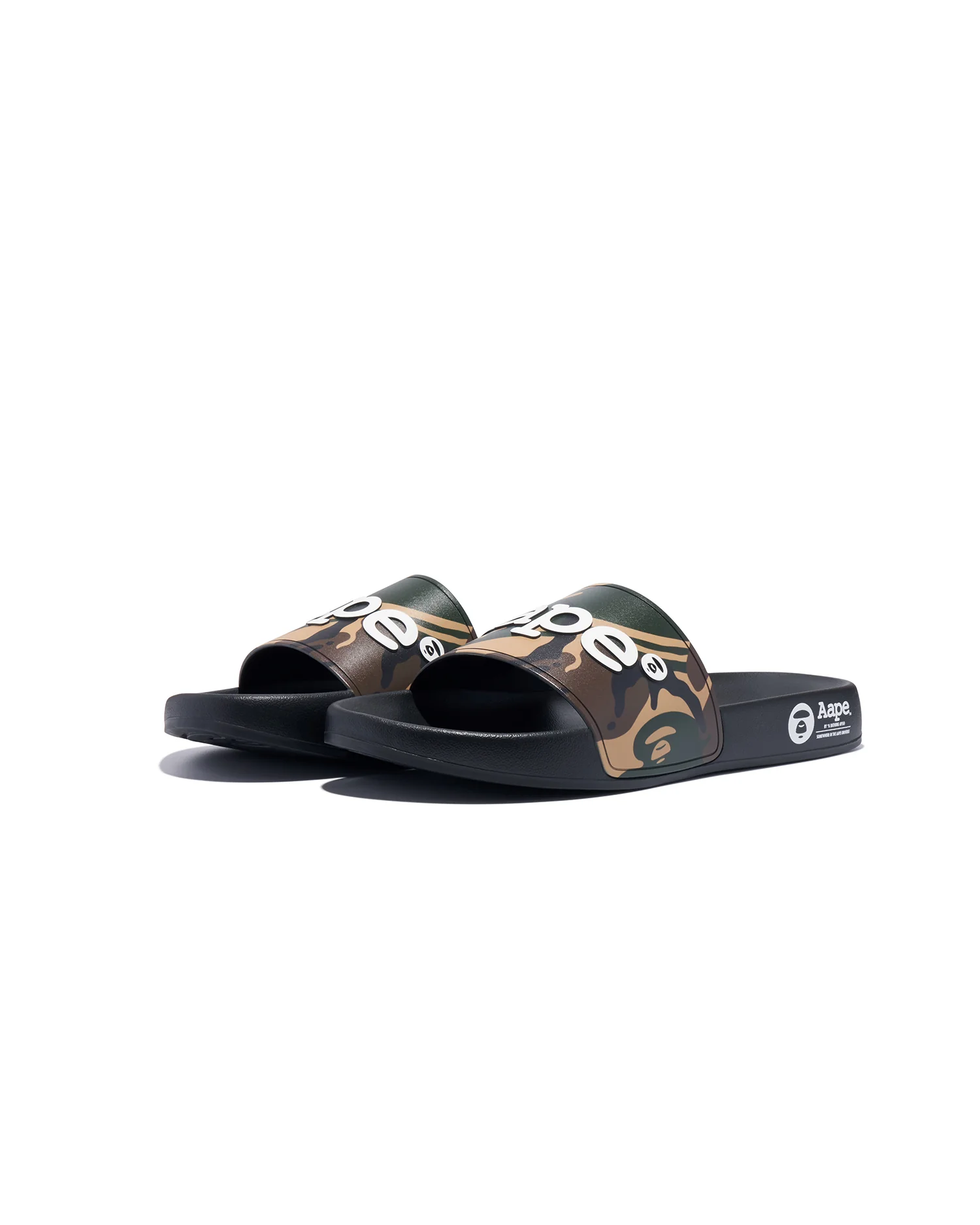 Moonface embossed camo slides - Image 7