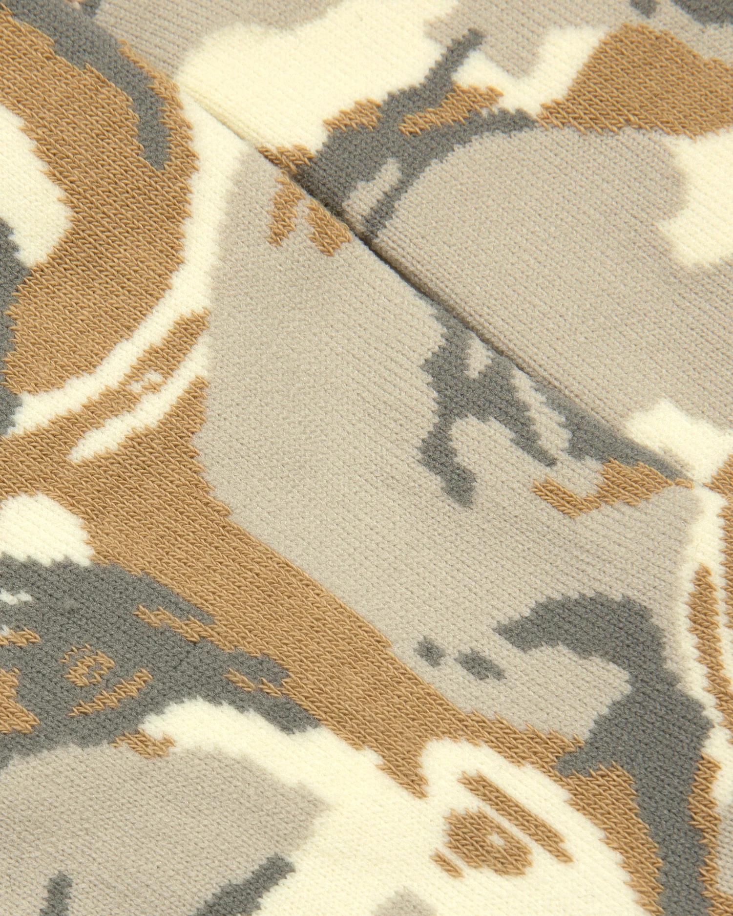 Moonface camo ankle socks - Image 5