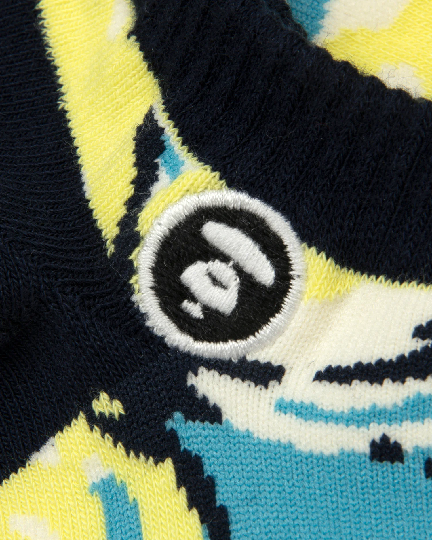 Moonface camo ankle socks - Image 9