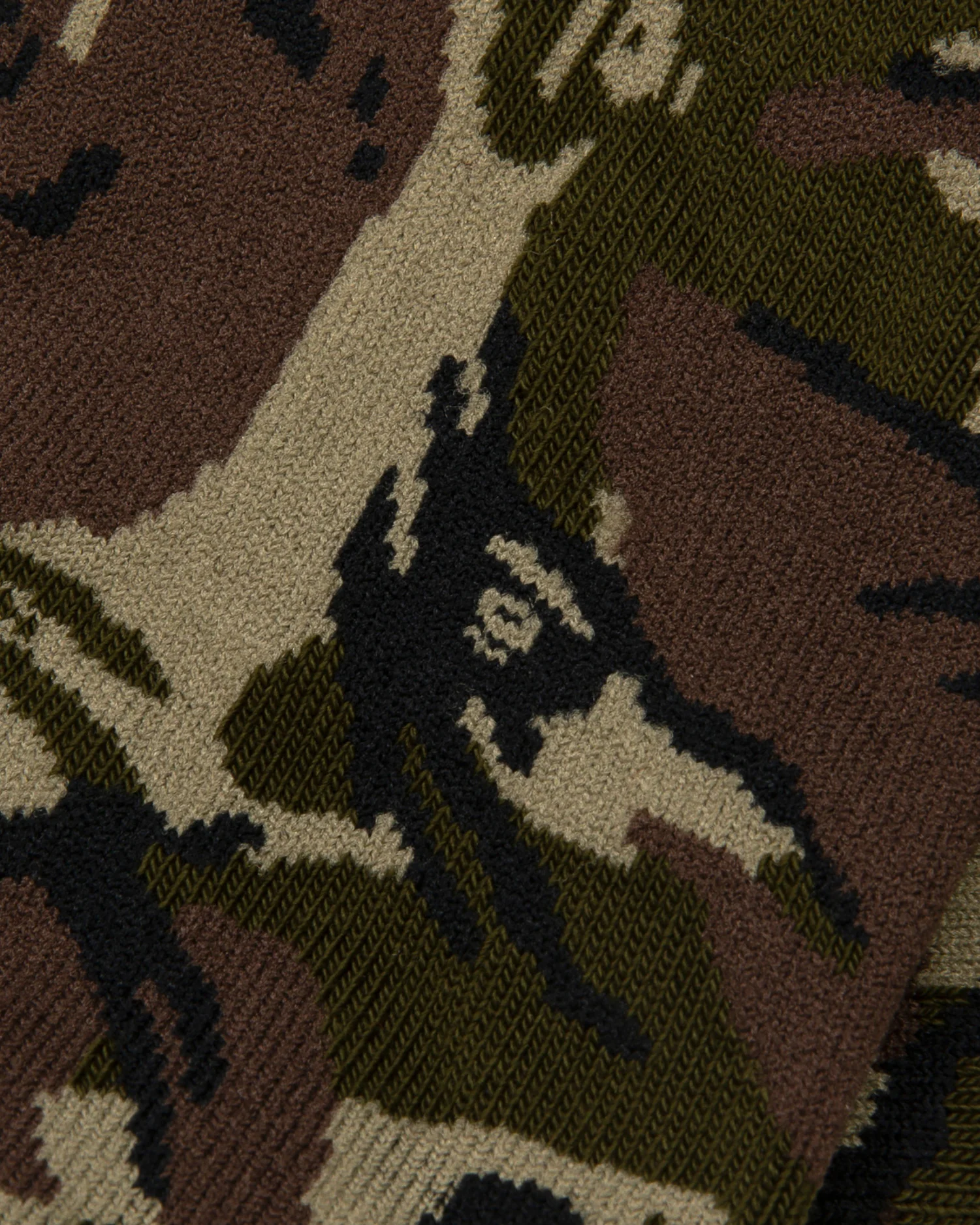 Moonface logo camo socks - Image 5