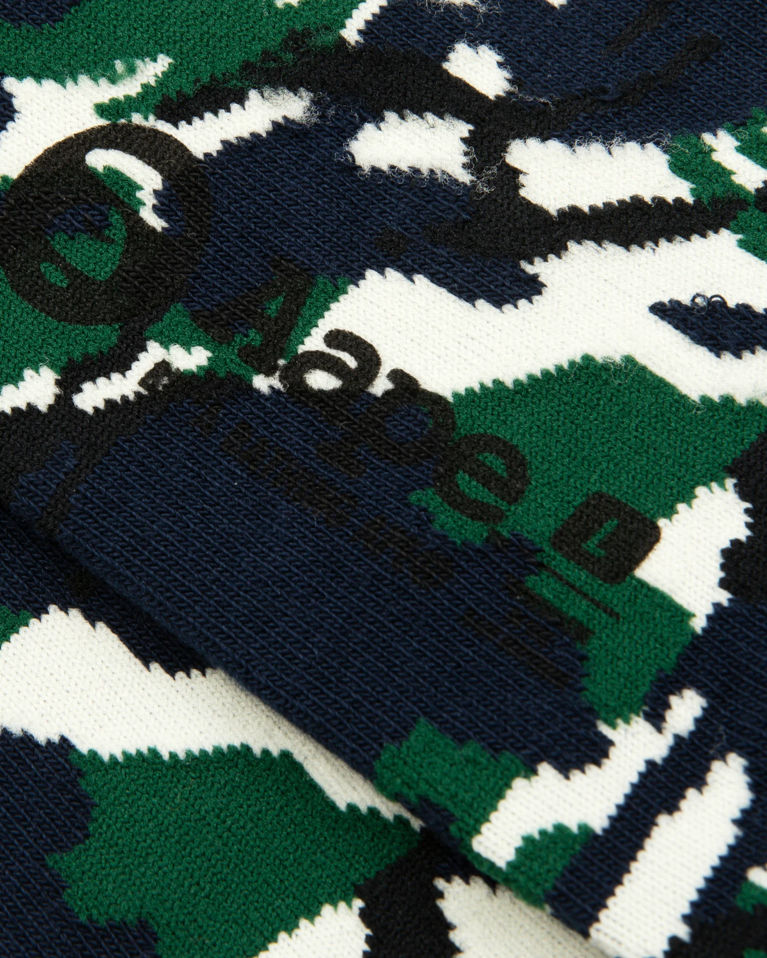Moonface logo camo socks - Image 3