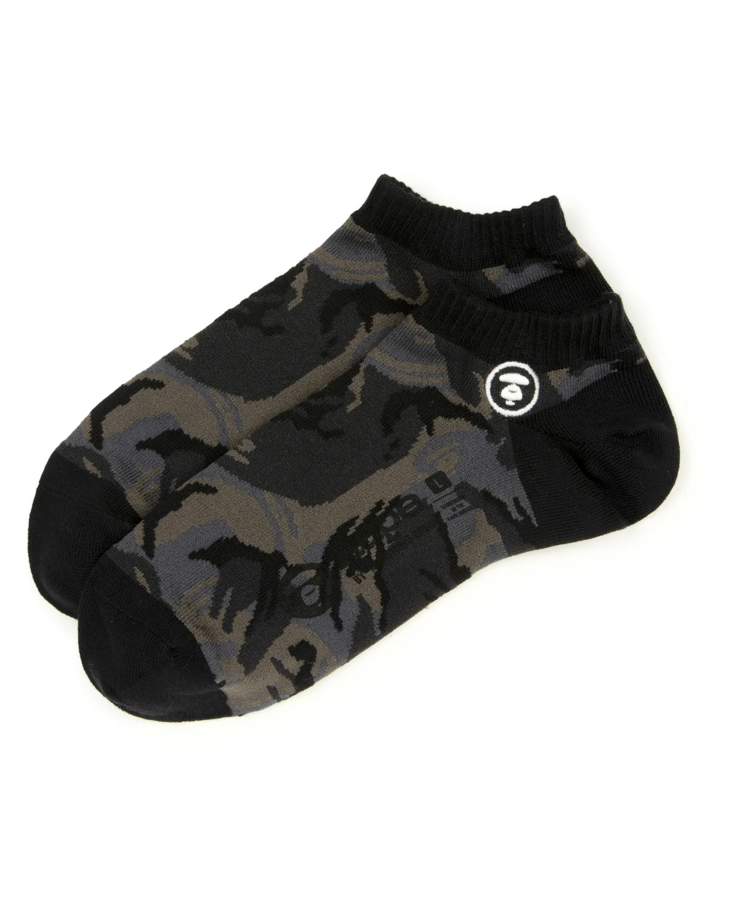 Moonface camo socks