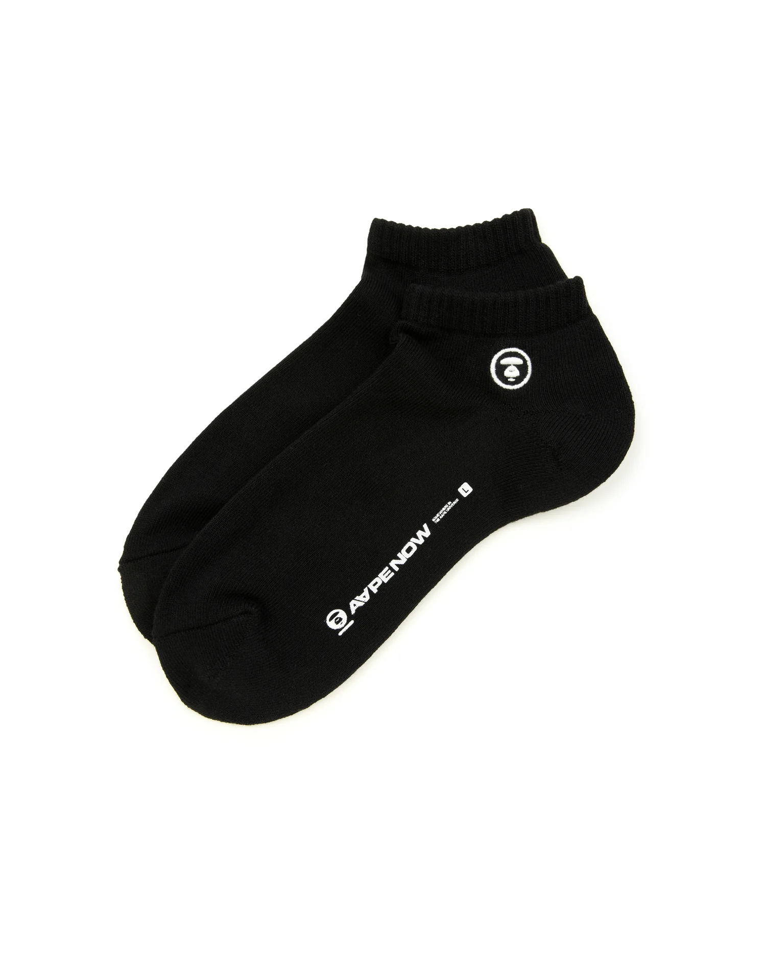 AAPENOW moonface logo socks