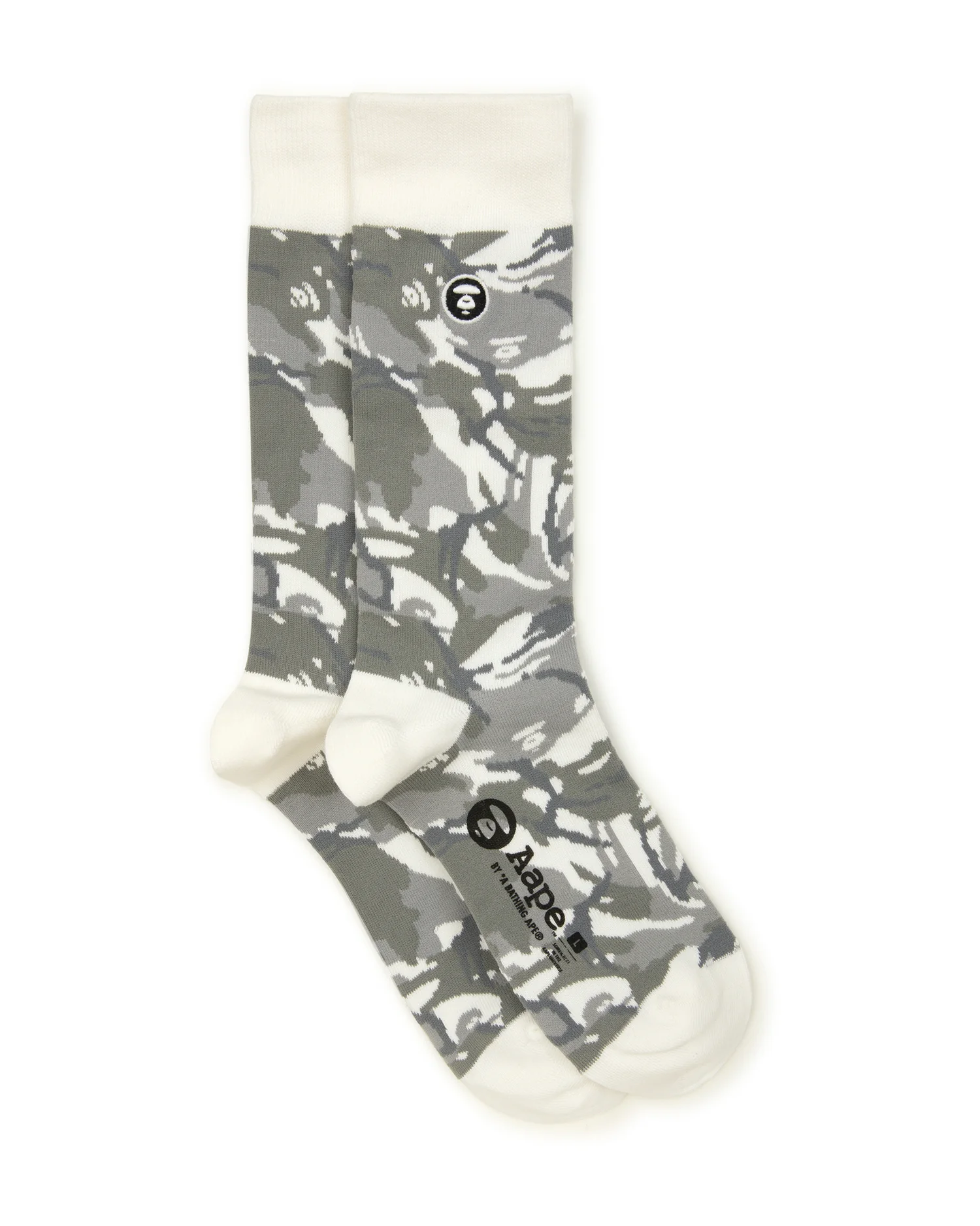 Moonface logo camo crew socks - Image 12