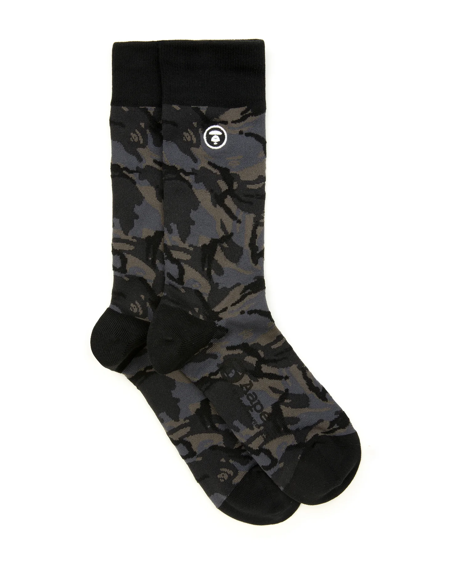Moonface logo camo crew socks - Image 2