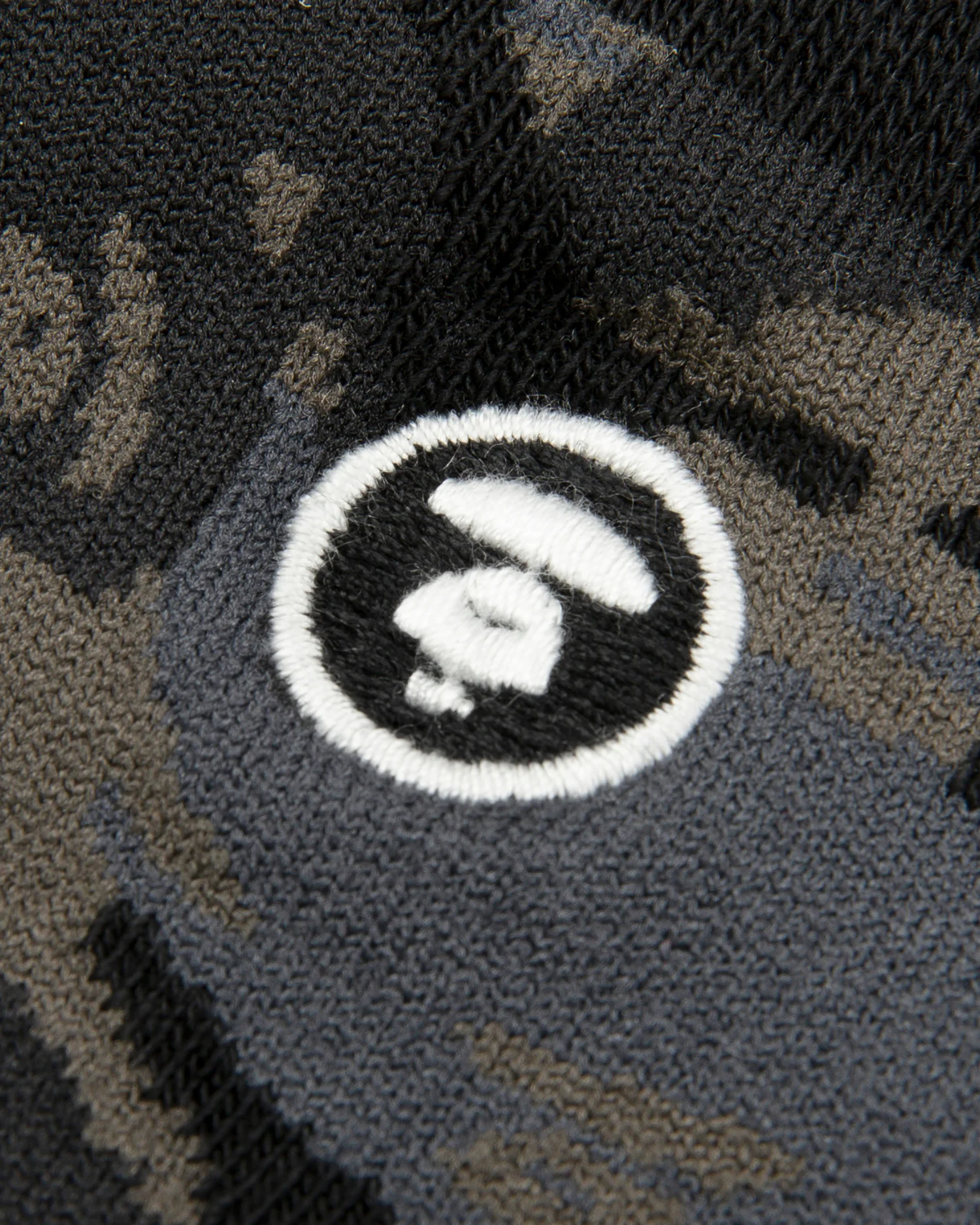 Moonface logo camo crew socks - Image 4