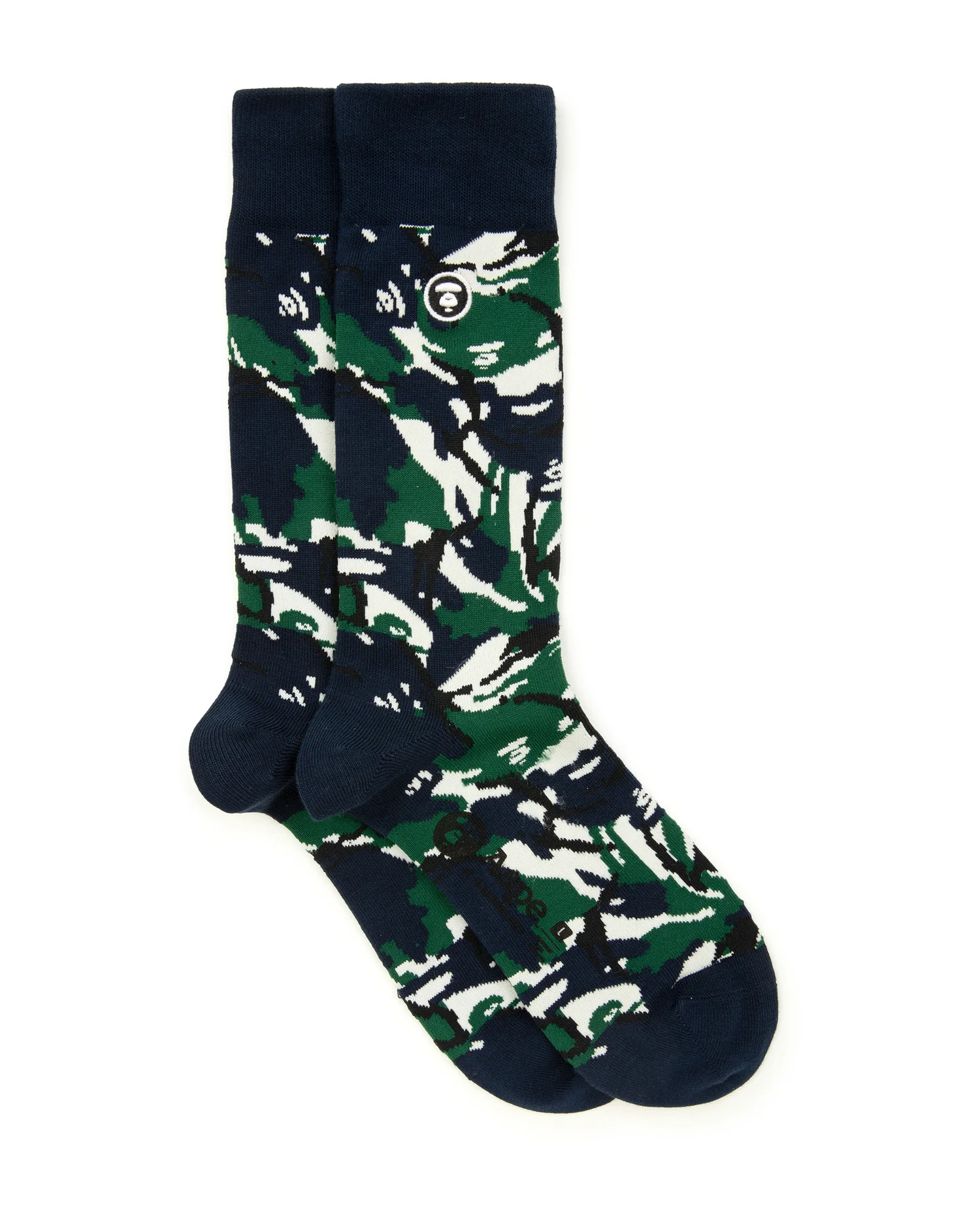 Moonface logo camo crew socks - Image 7