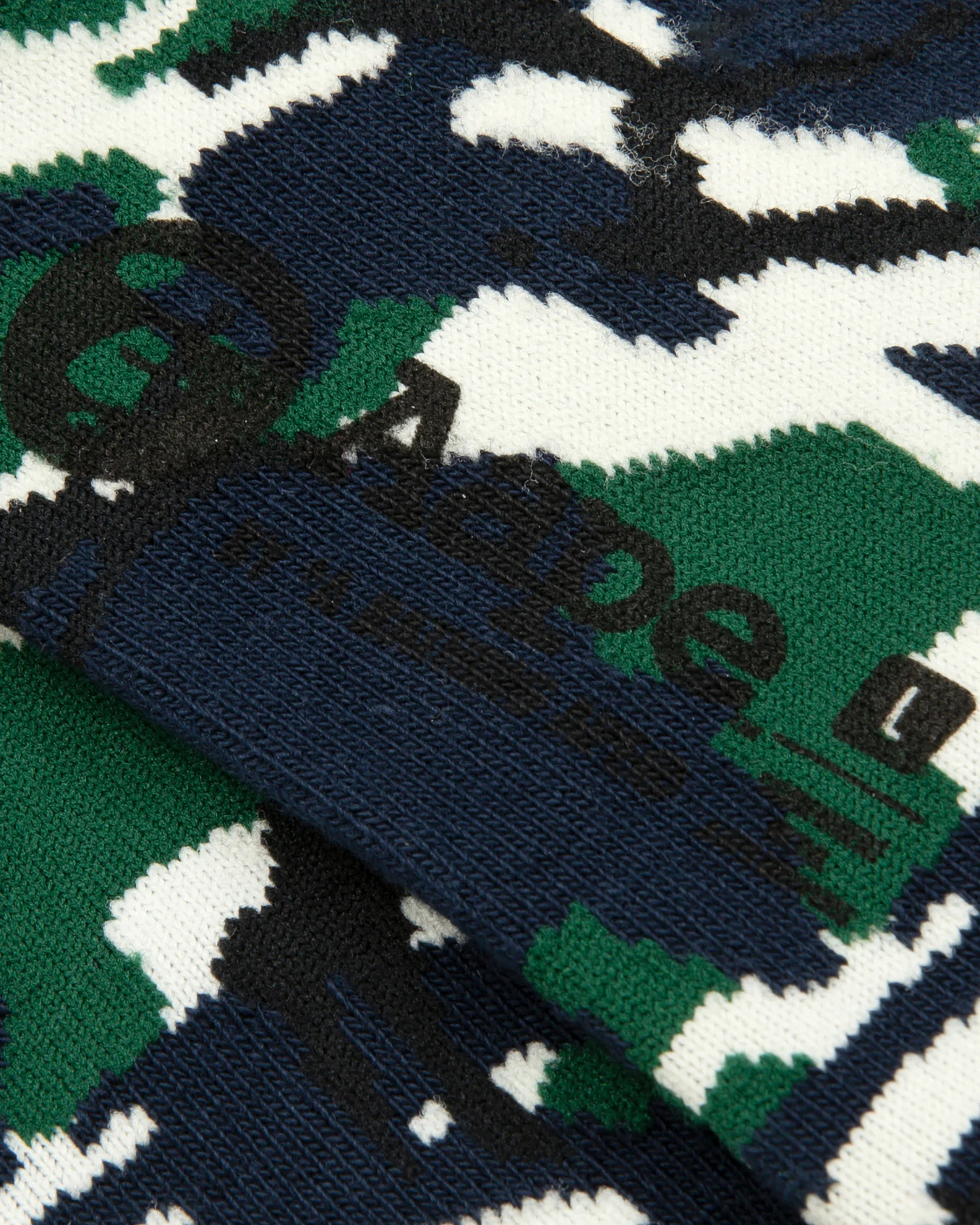 Moonface logo camo crew socks - Image 8