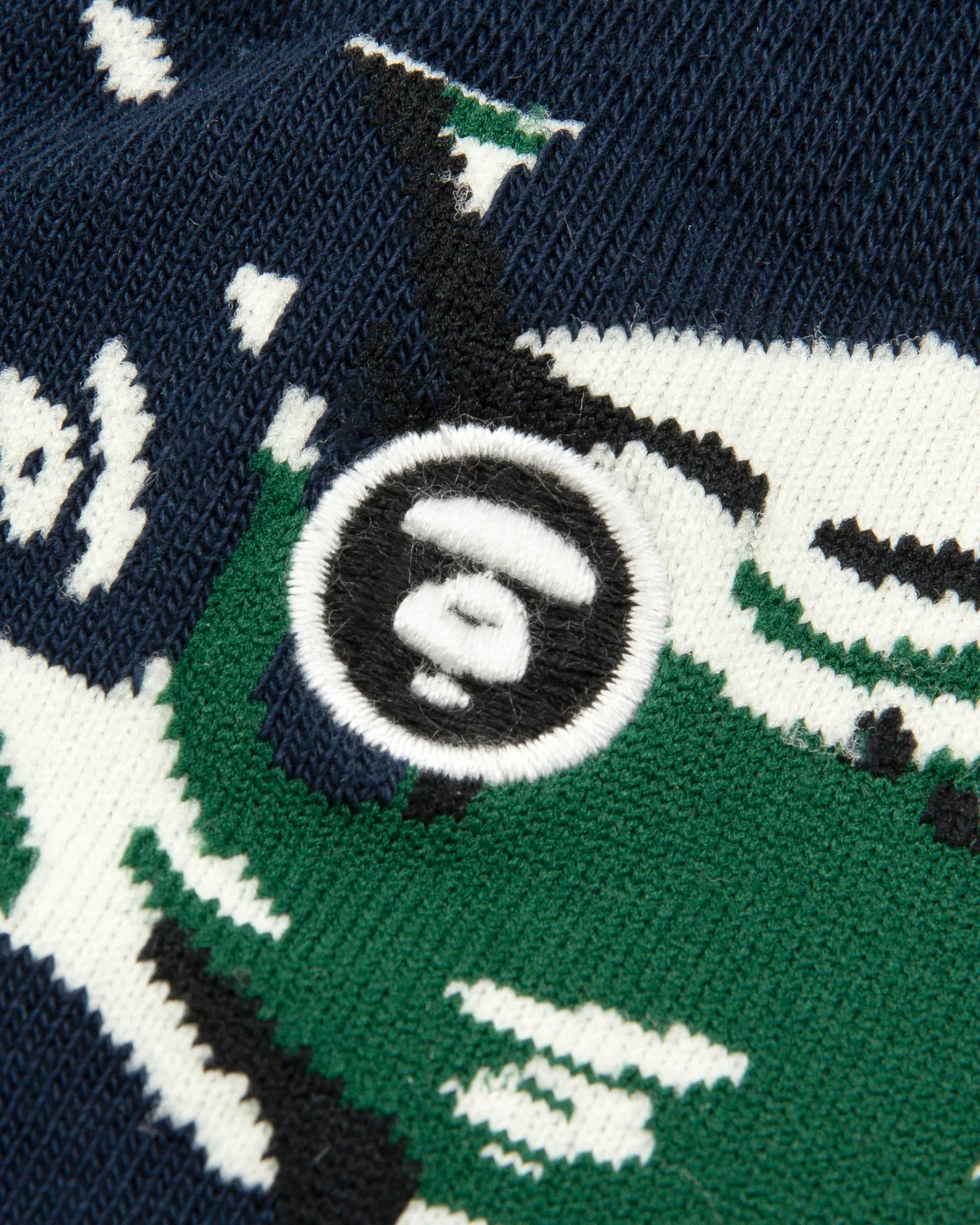 Moonface logo camo crew socks - Image 9