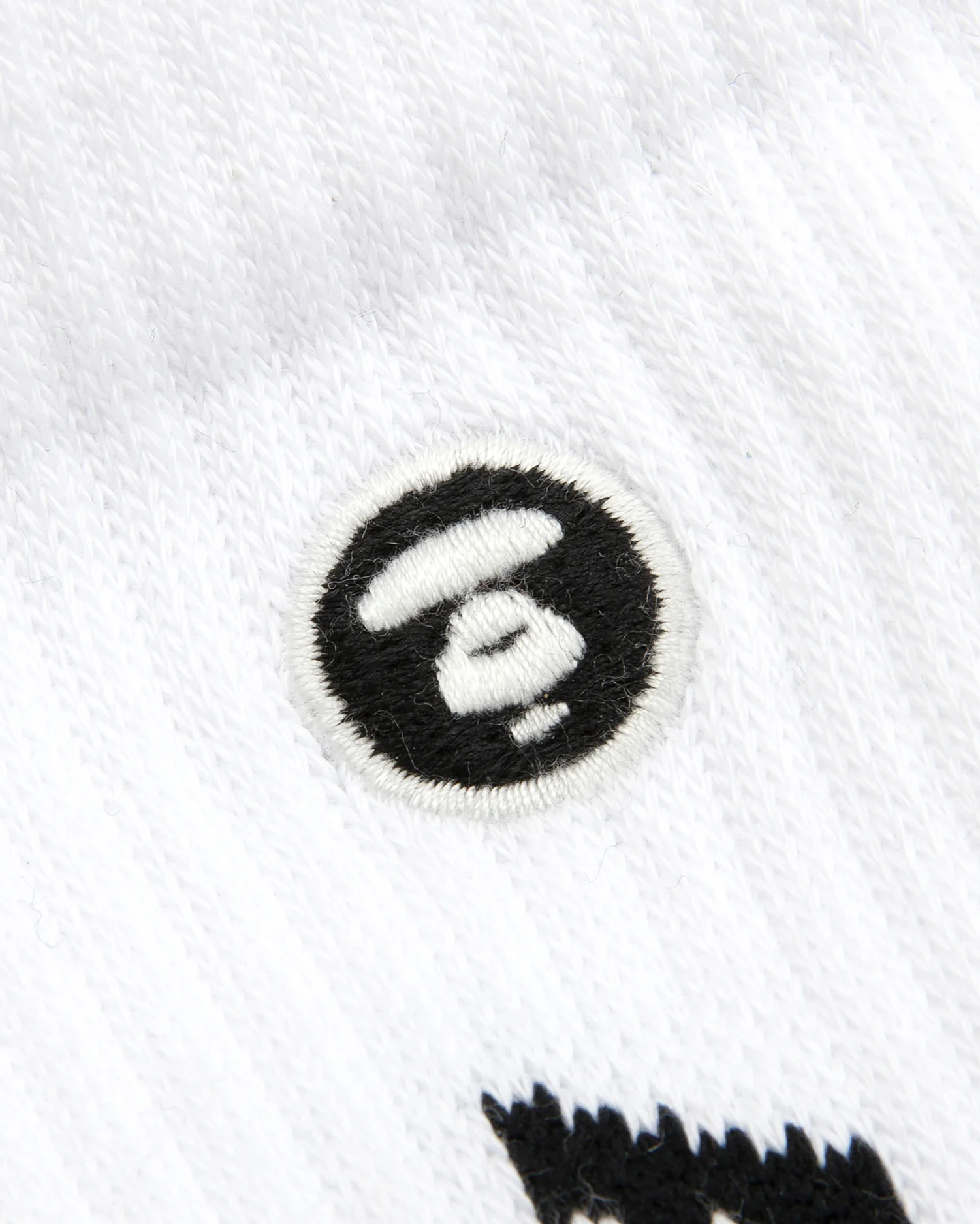 AAPENOW moonface logo crew socks - Image 15