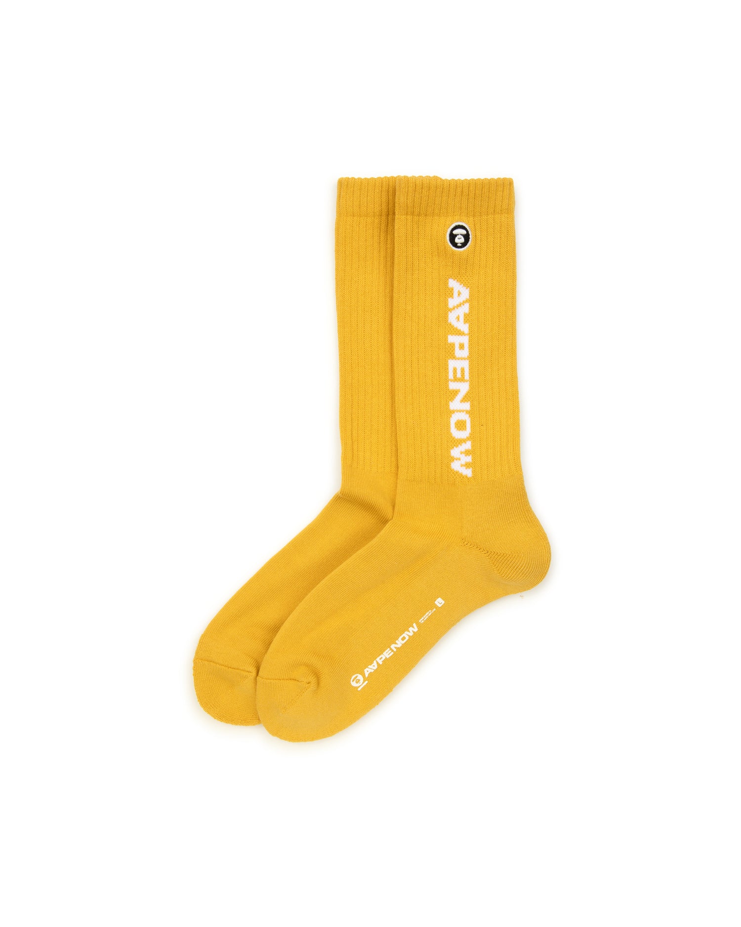 AAPENOW moonface logo crew socks - Image 16