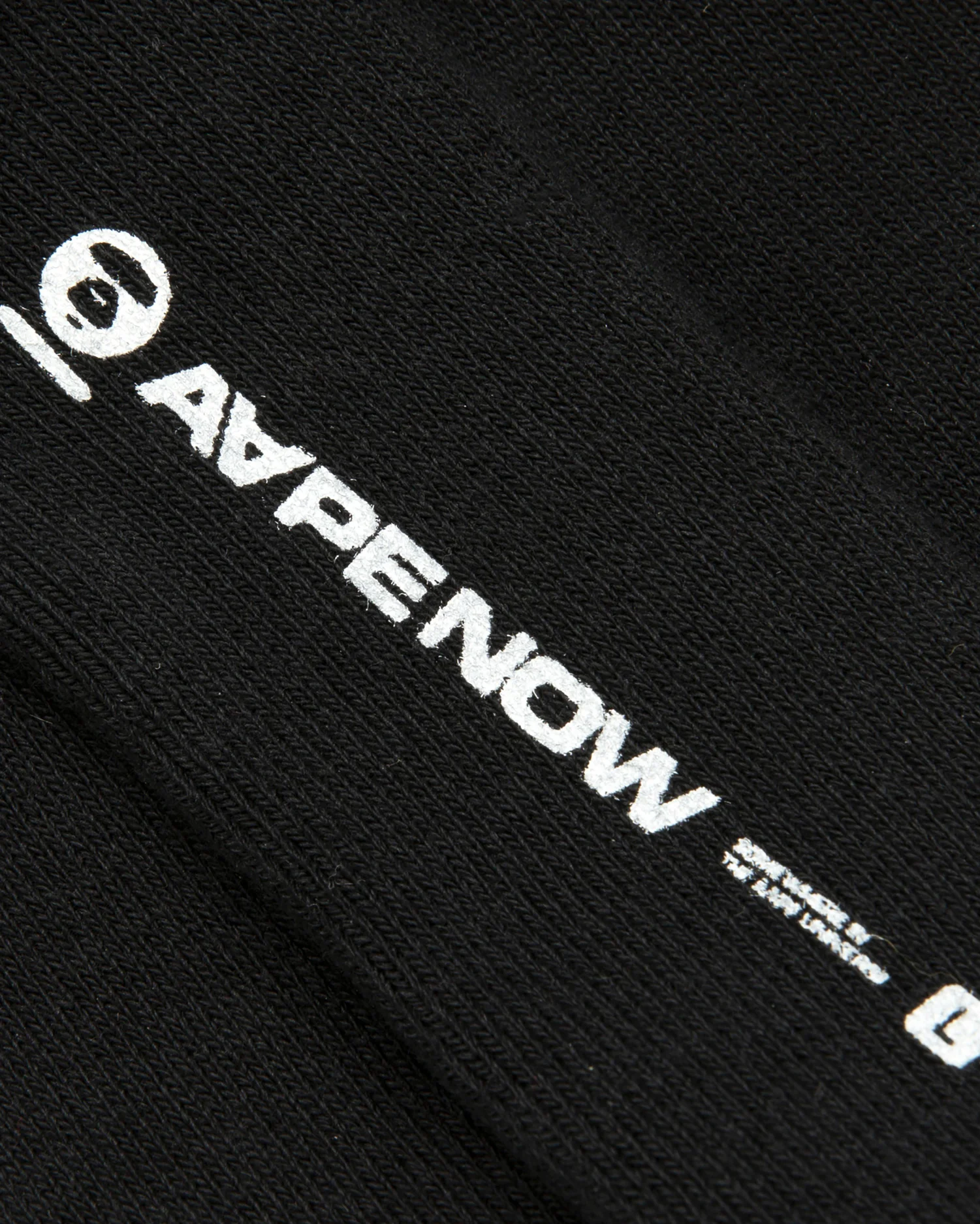 AAPENOW moonface logo crew socks - Image 3