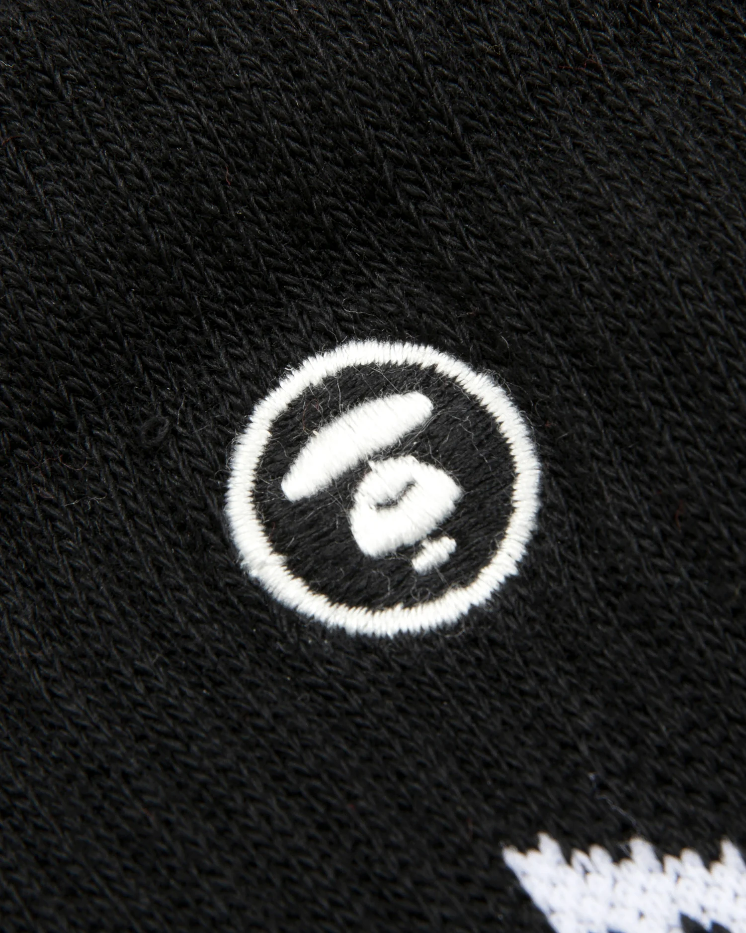 AAPENOW moonface logo crew socks - Image 5