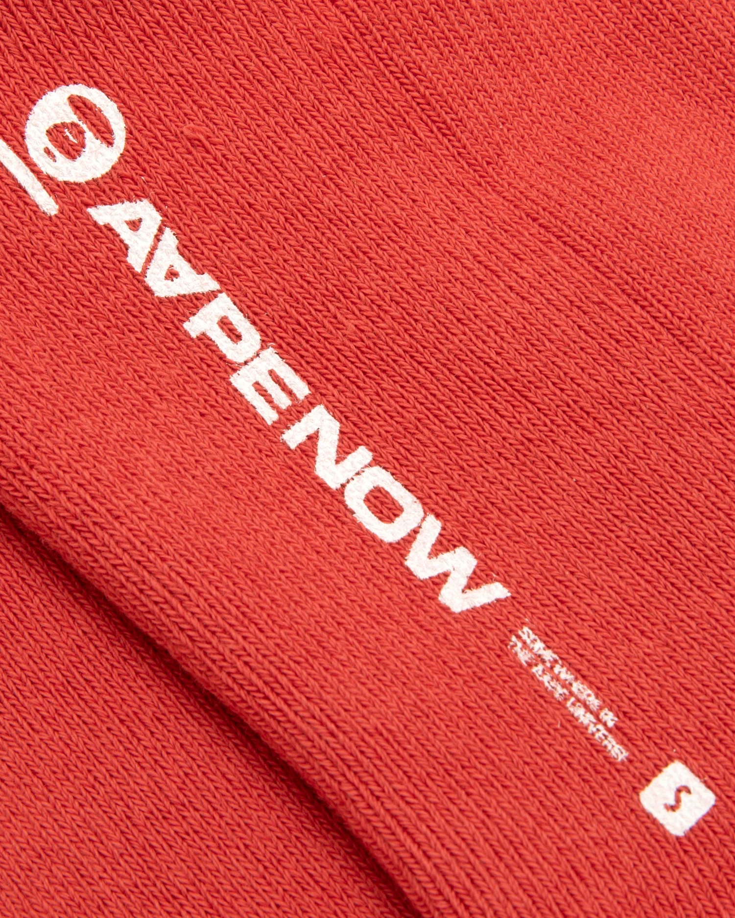 AAPENOW moonface logo crew socks - Image 8