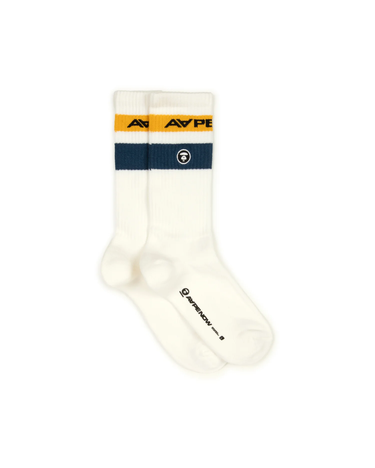 AAPENOW moonface stripe socks - Image 2