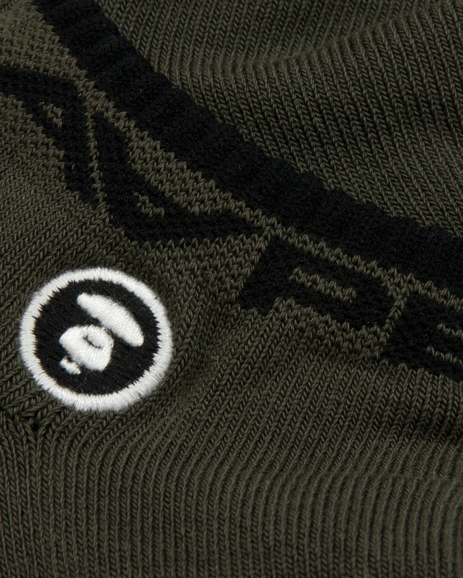 Moonface embroidered ankle socks - Image 4