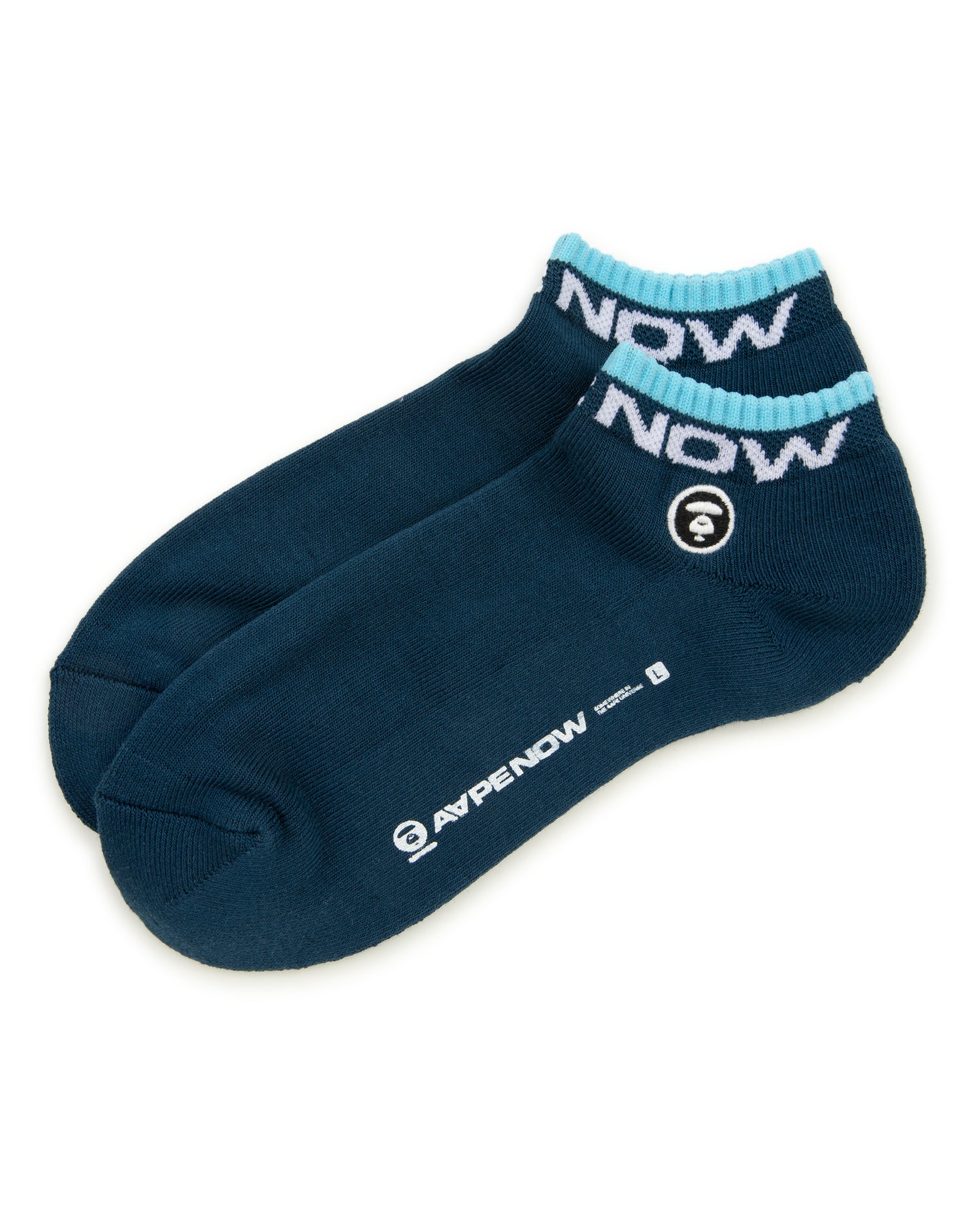 AAPENOW moonface logo socks - Image 11