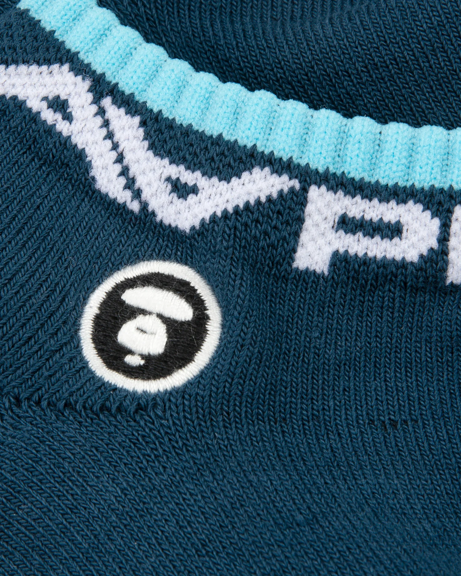 AAPENOW moonface logo socks - Image 14