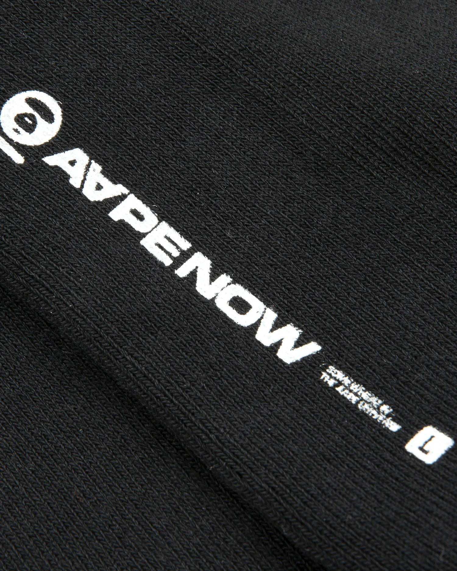 AAPENOW moonface logo socks - Image 3