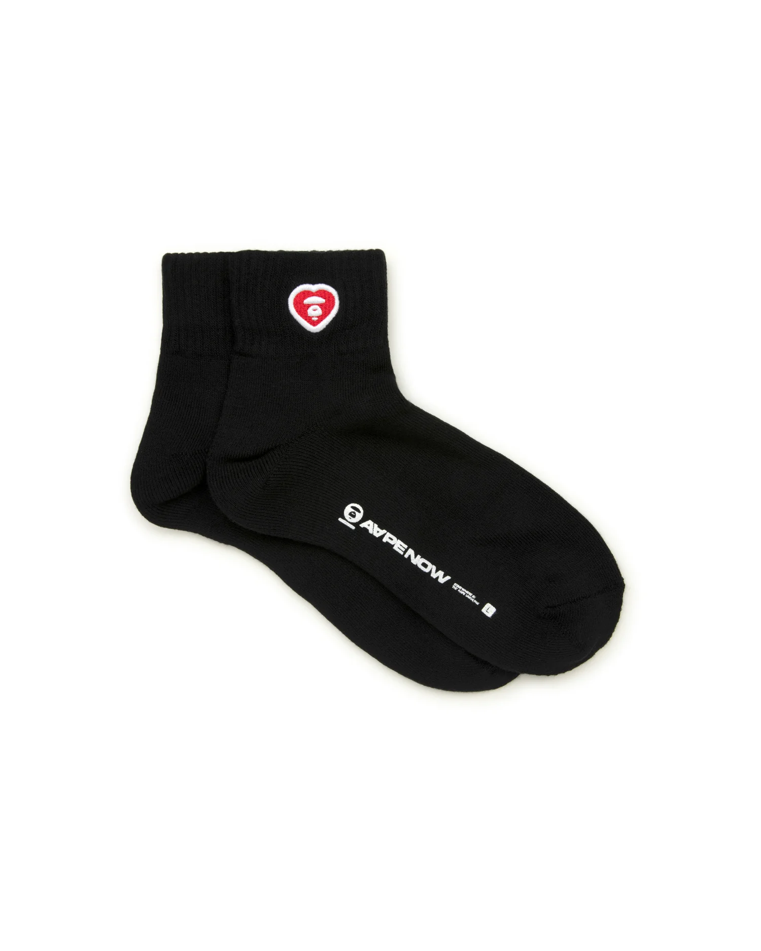 AAPENOW heart moonface socks - Image 2