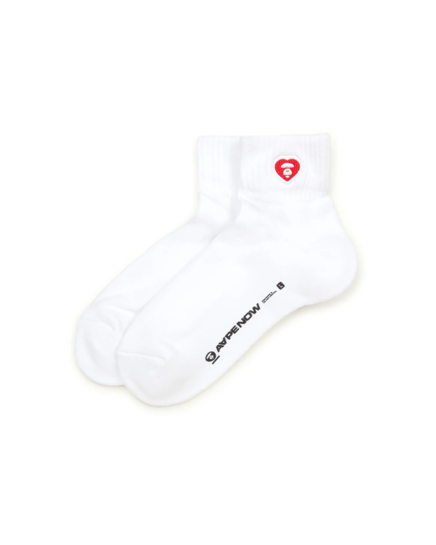 AAPENOW heart moonface socks - Image 6