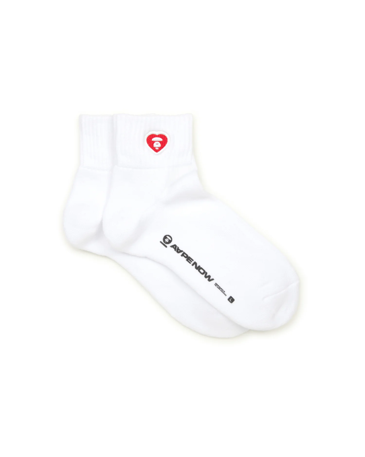 AAPENOW heart moonface socks - Image 7