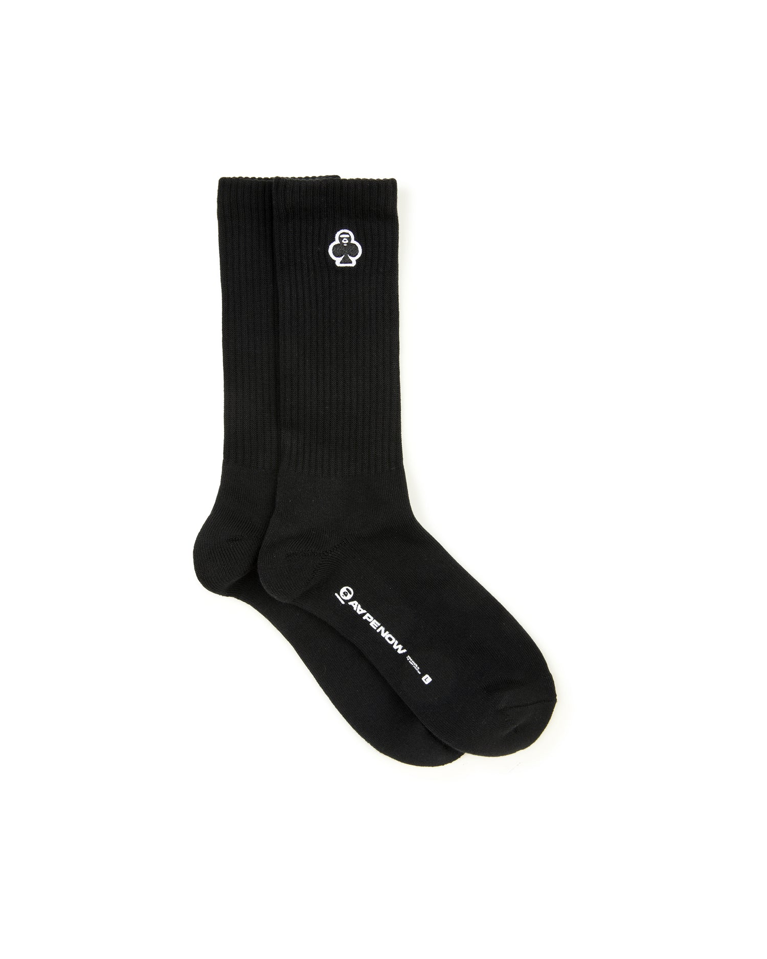 AAPENOW clover moonface logo crew socks - Image 2