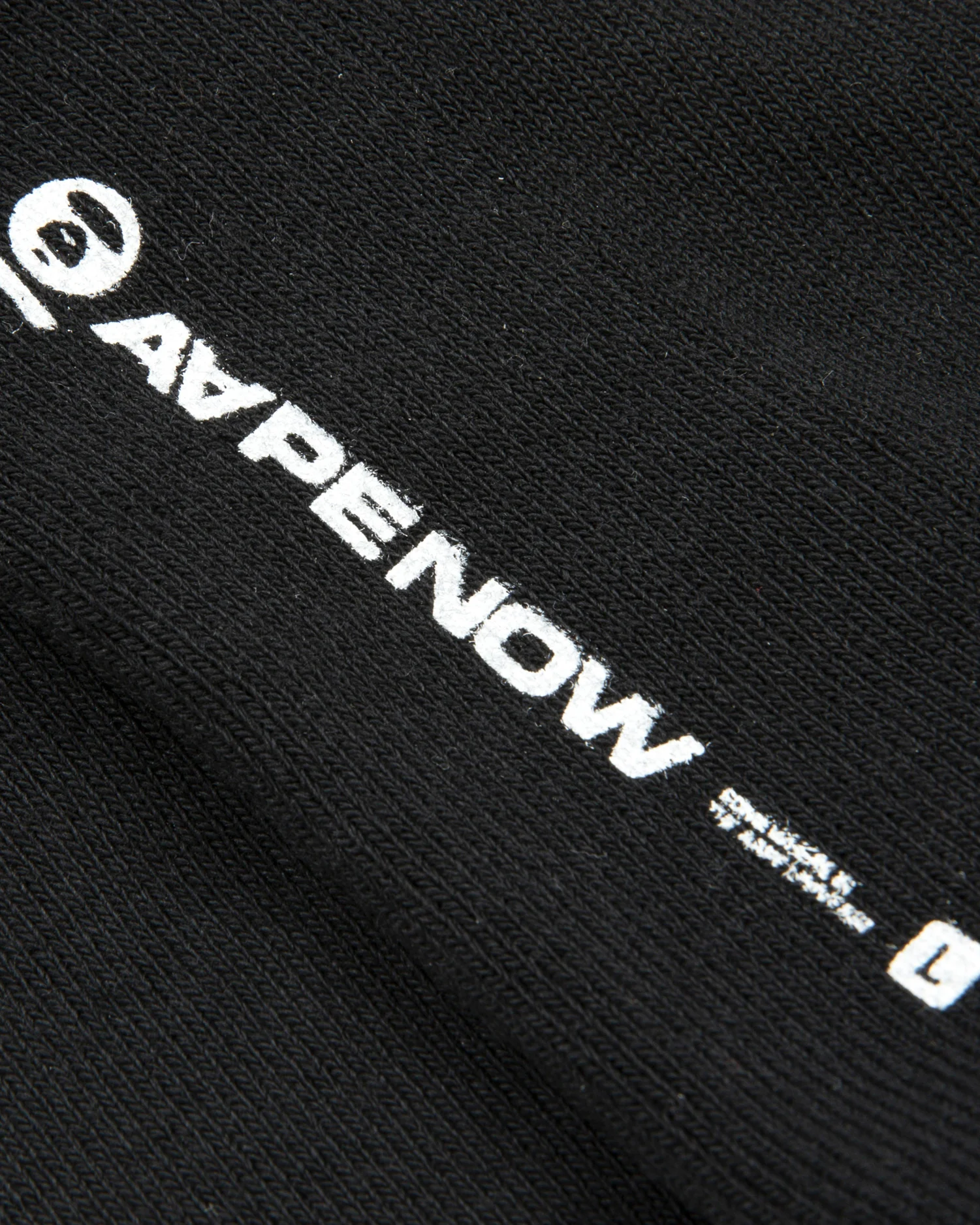 AAPENOW clover moonface logo crew socks - Image 3