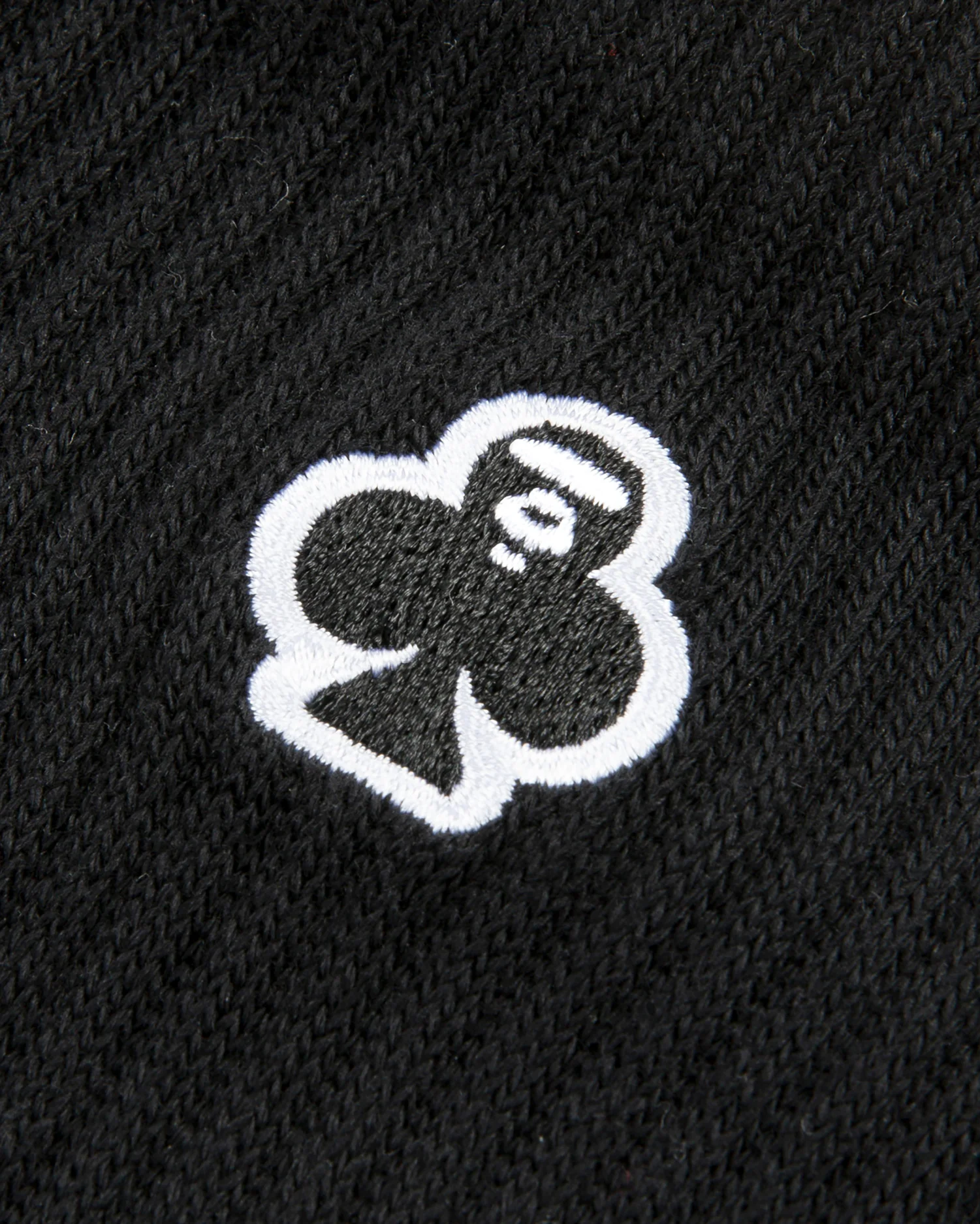 AAPENOW clover moonface logo crew socks - Image 4