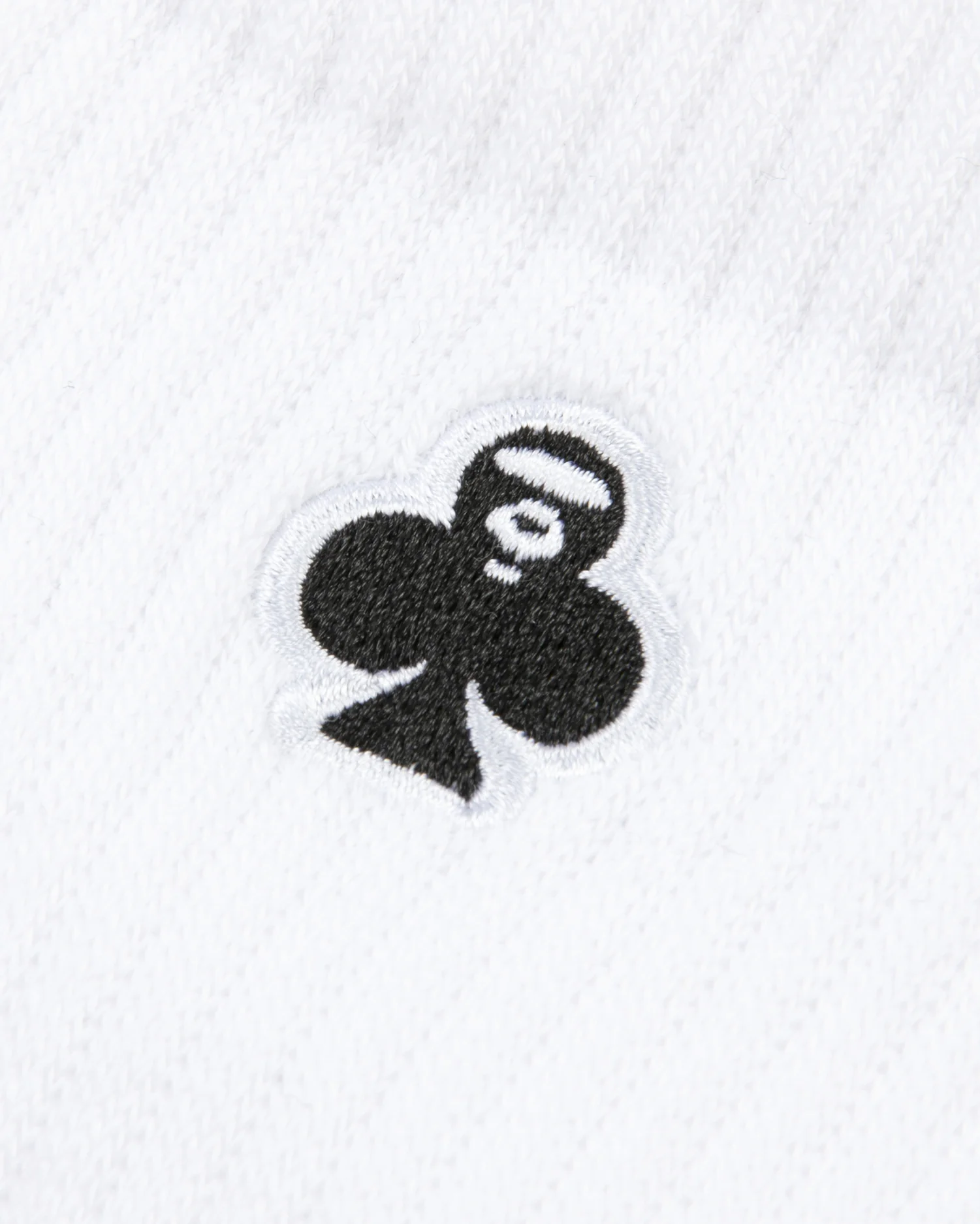 AAPENOW clover moonface logo crew socks - Image 9