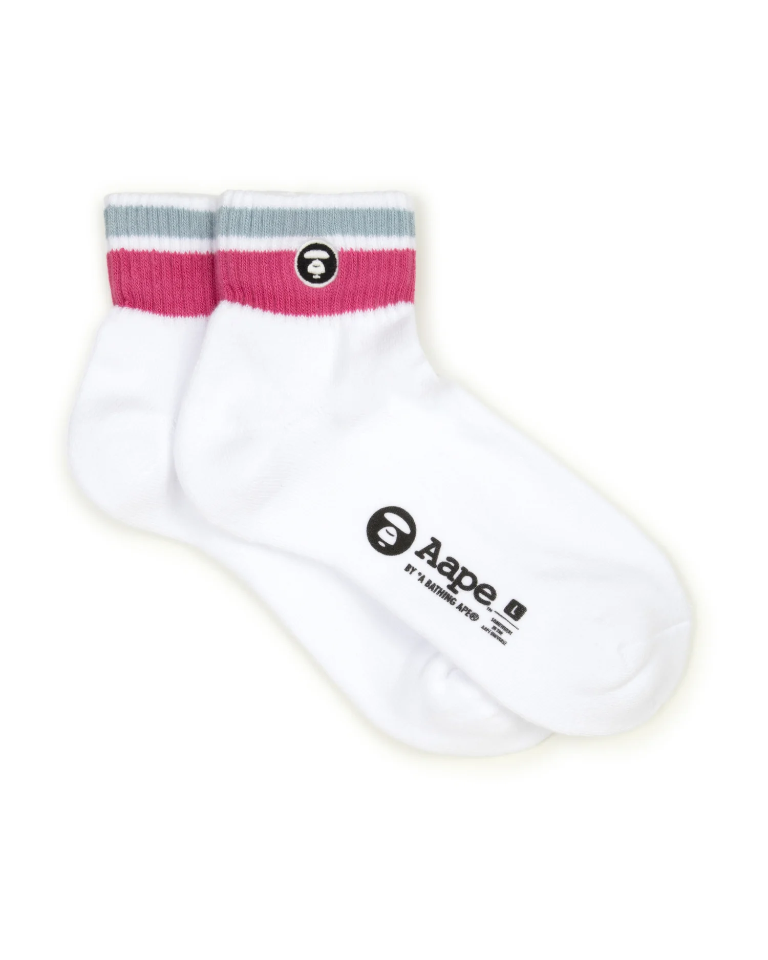 AAPENOW moonface stripe socks - Image 2