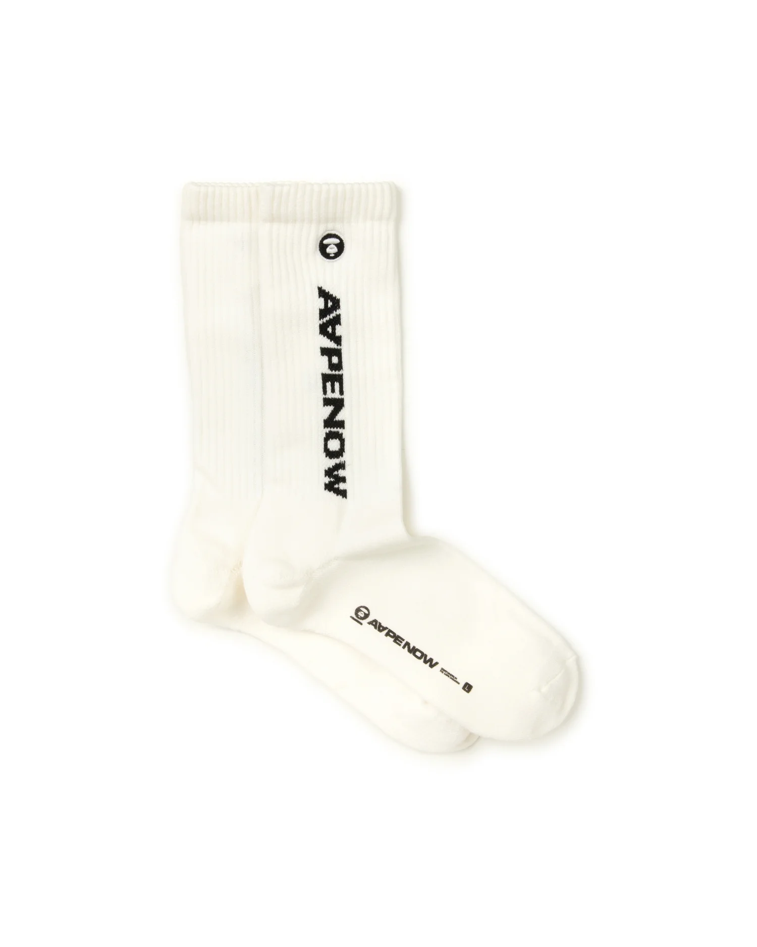 AAPENOW moonface logo socks - Image 2