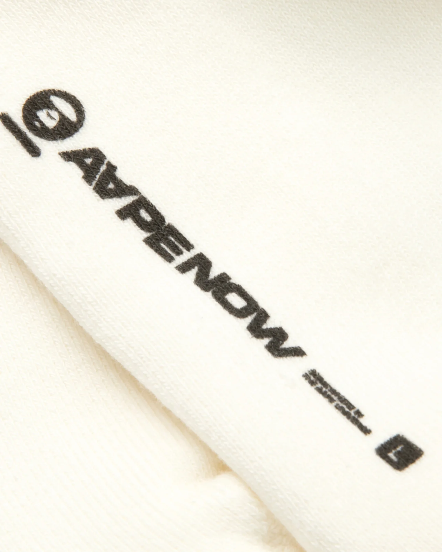 AAPENOW moonface logo striped socks - Image 3