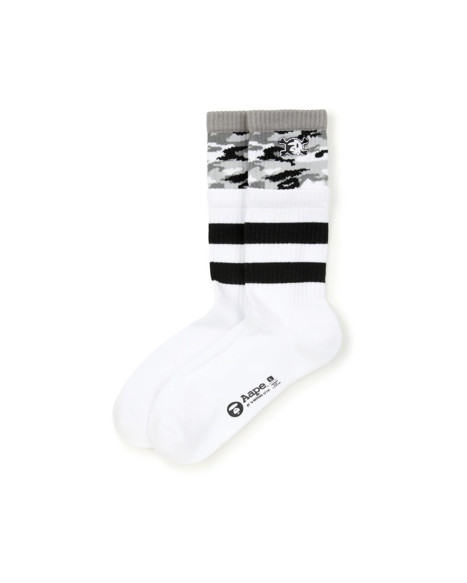 X erased Layered socks